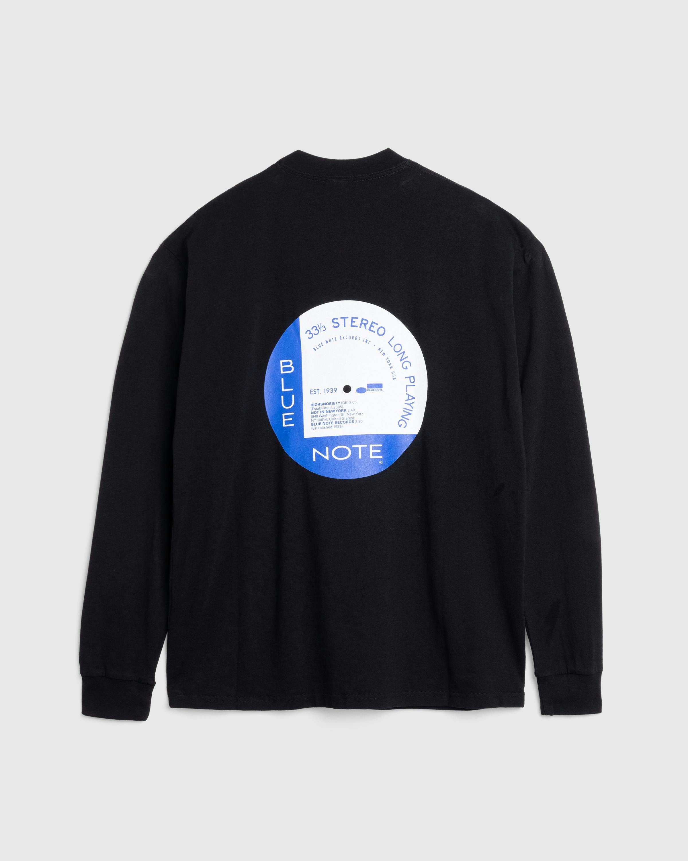 Blue Note Records x Highsnobiety – Anniversary Long-Sleeve T-Shirt Black - Longsleeves - Black - Image 1