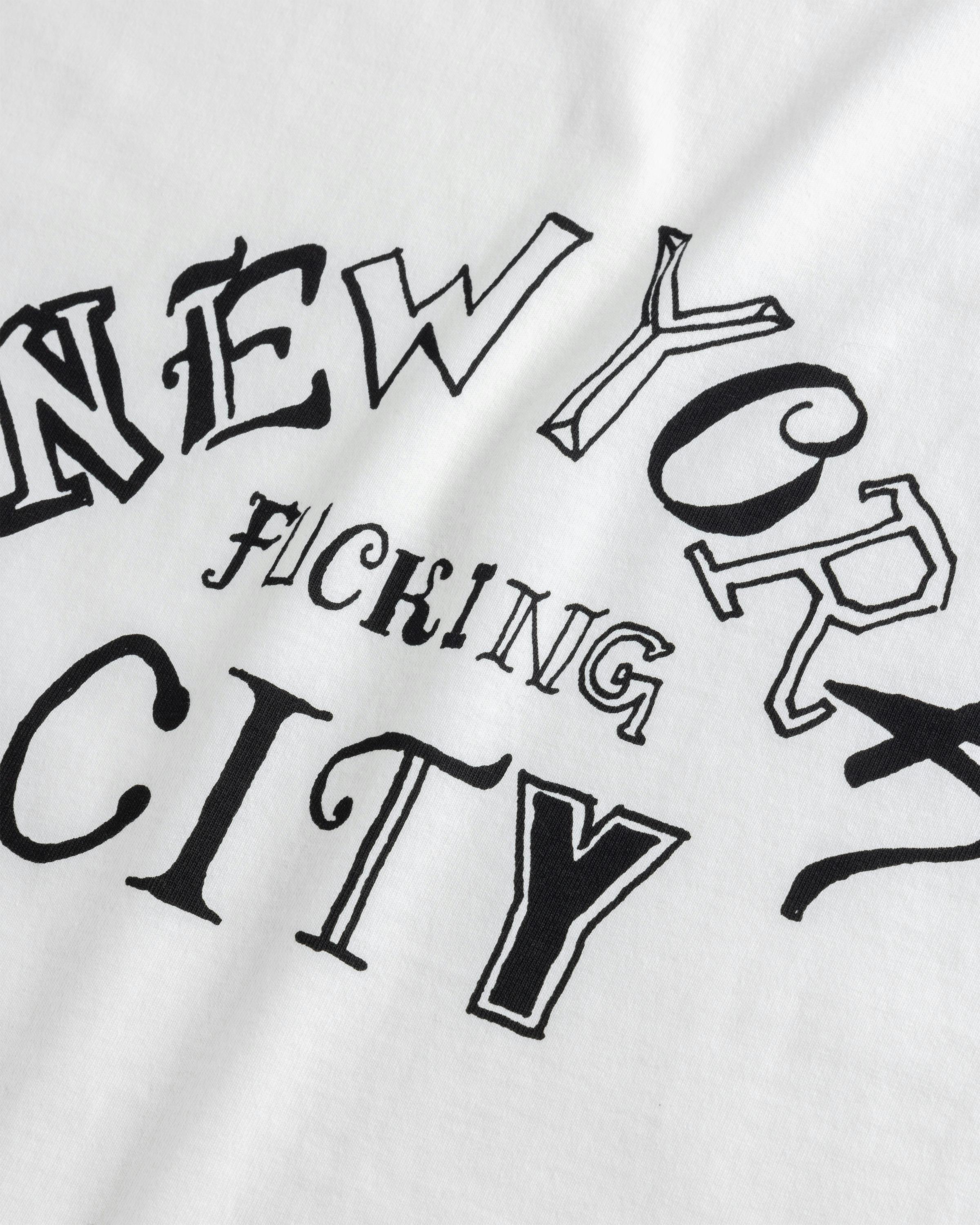 Honey Fucking Dijon x Highsnobiety – NYC T-Shirt White - T-Shirts - White - Image 9