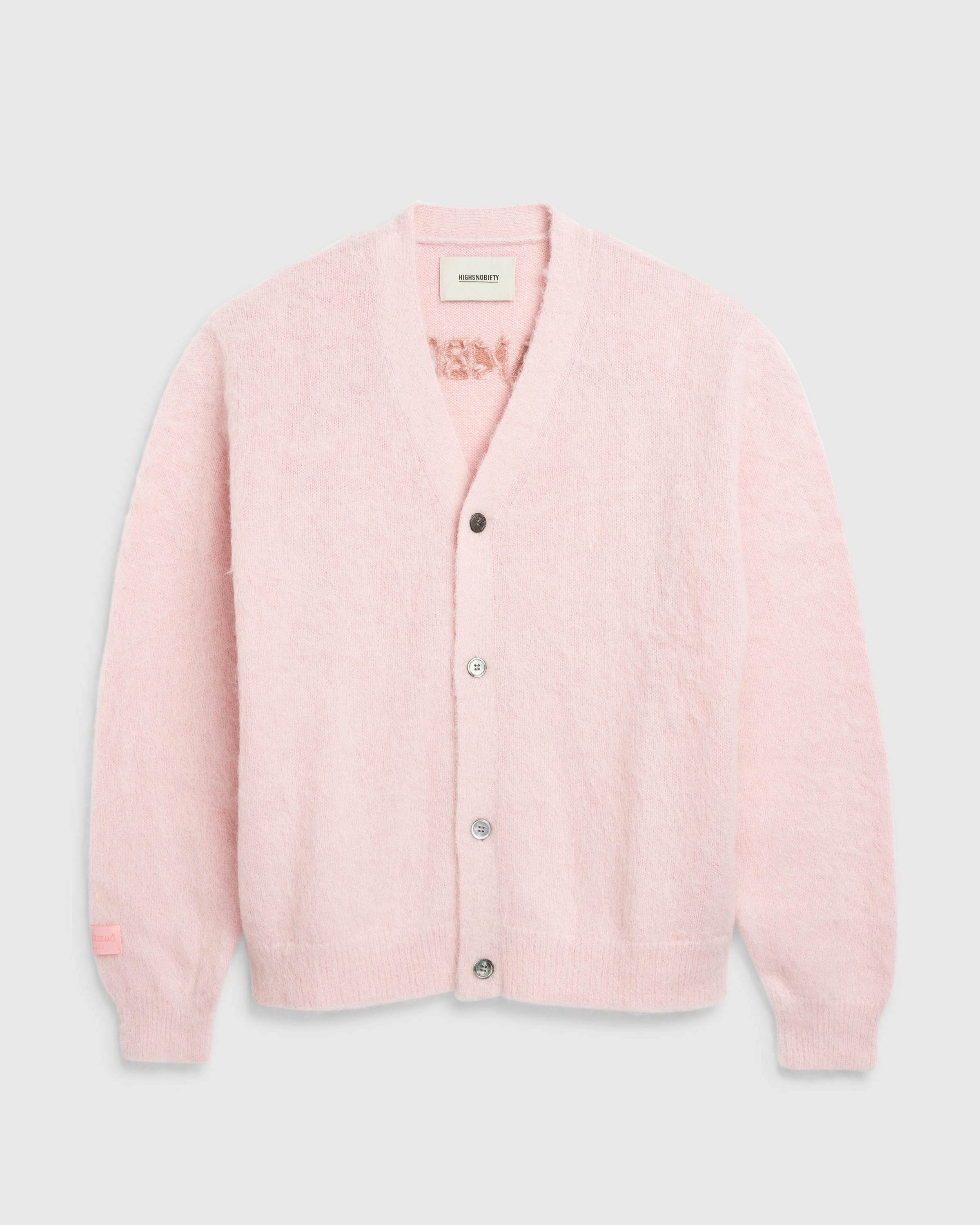 Sant Ambroeus x Highsnobiety – Alpaca Cardigan Pink - Cardigans - Light Pink - Image 7