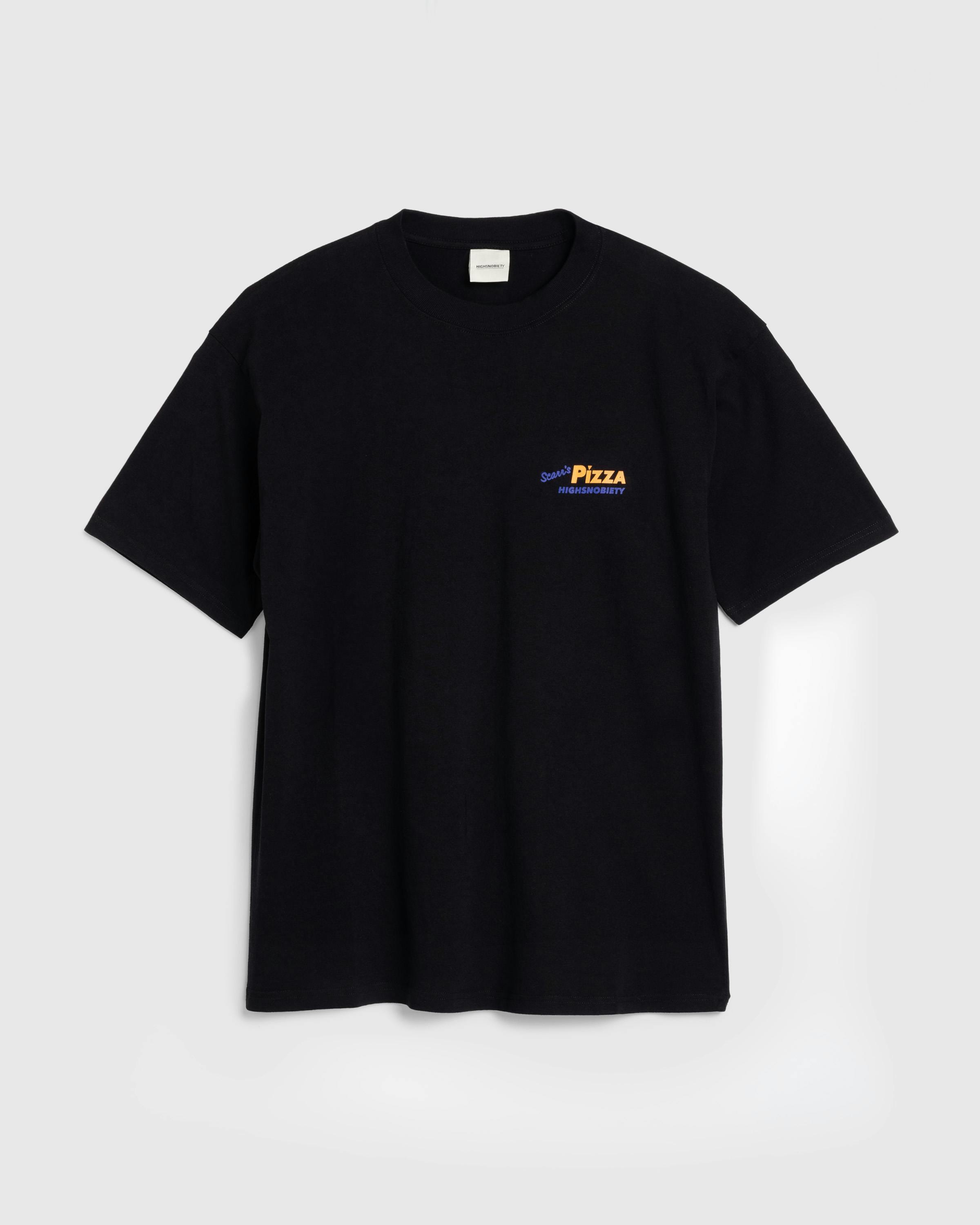 Scarr's Pizza x Highsnobiety – Merch T-Shirt Black - T-Shirts - Black - Image 4