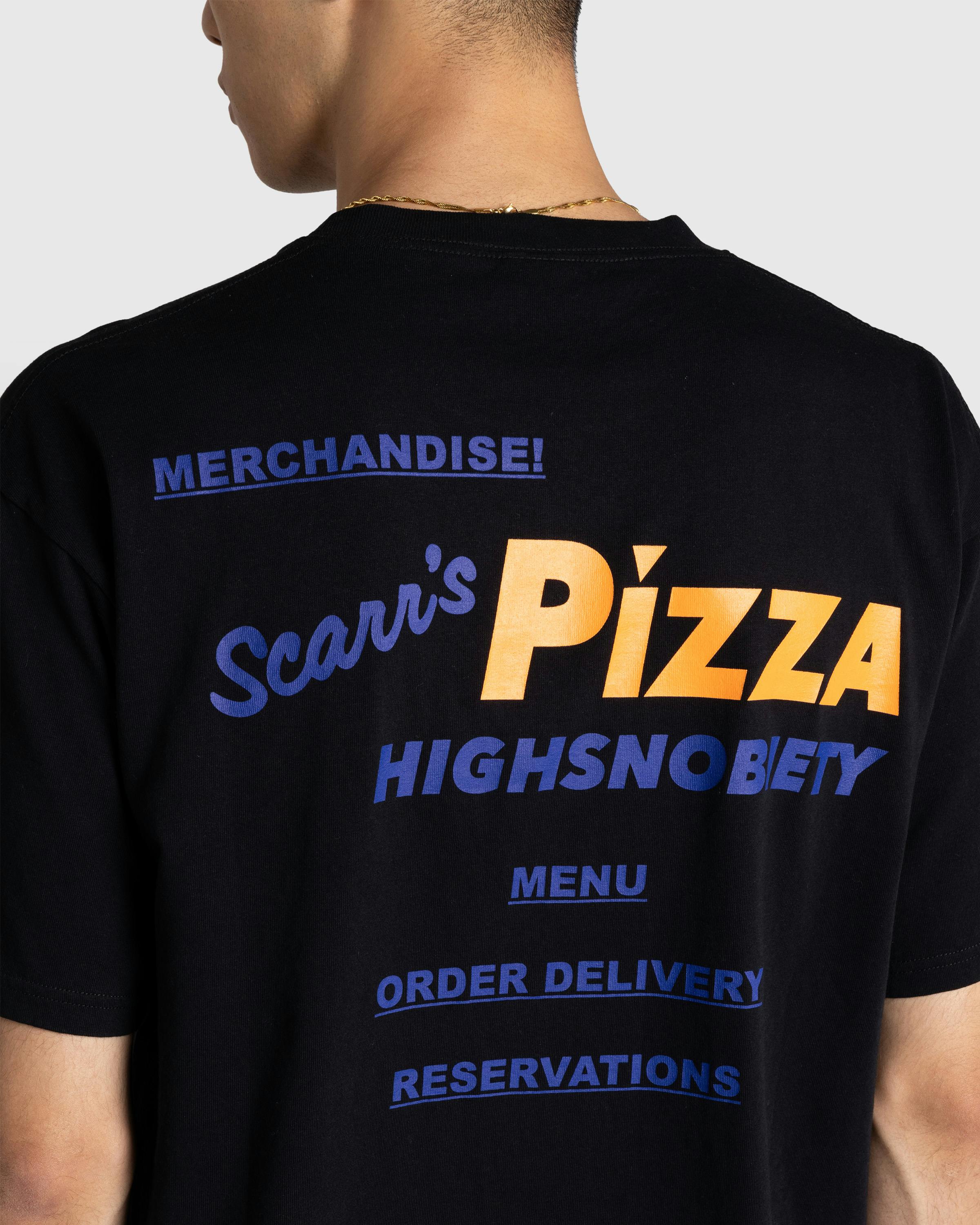 Scarr's Pizza x Highsnobiety – Merch T-Shirt Black - T-Shirts - Black - Image 7