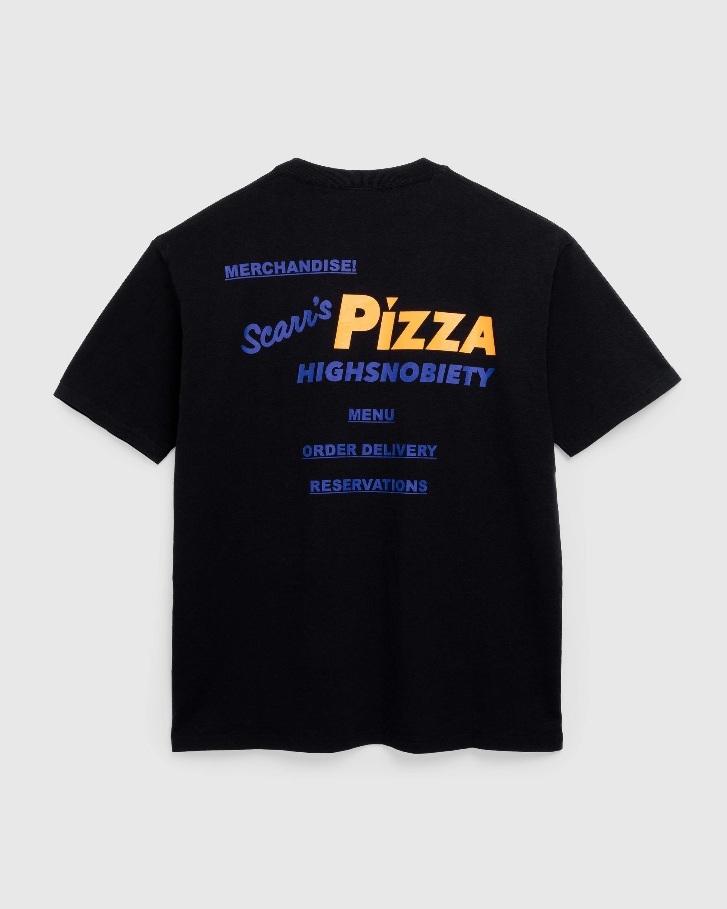 Scarr's Pizza x Highsnobiety – Merch T-Shirt Black - T-Shirts - Black - Image 1