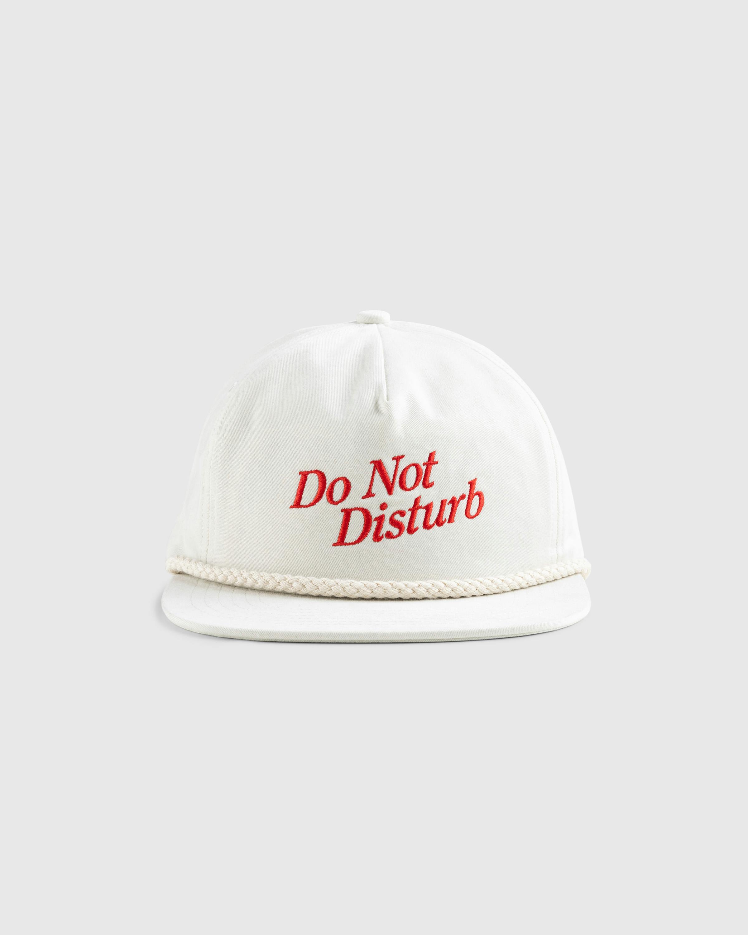 The Standard x Highsnobiety – Do Not Disturb Cap Off-White - Caps - Off White - Image 3