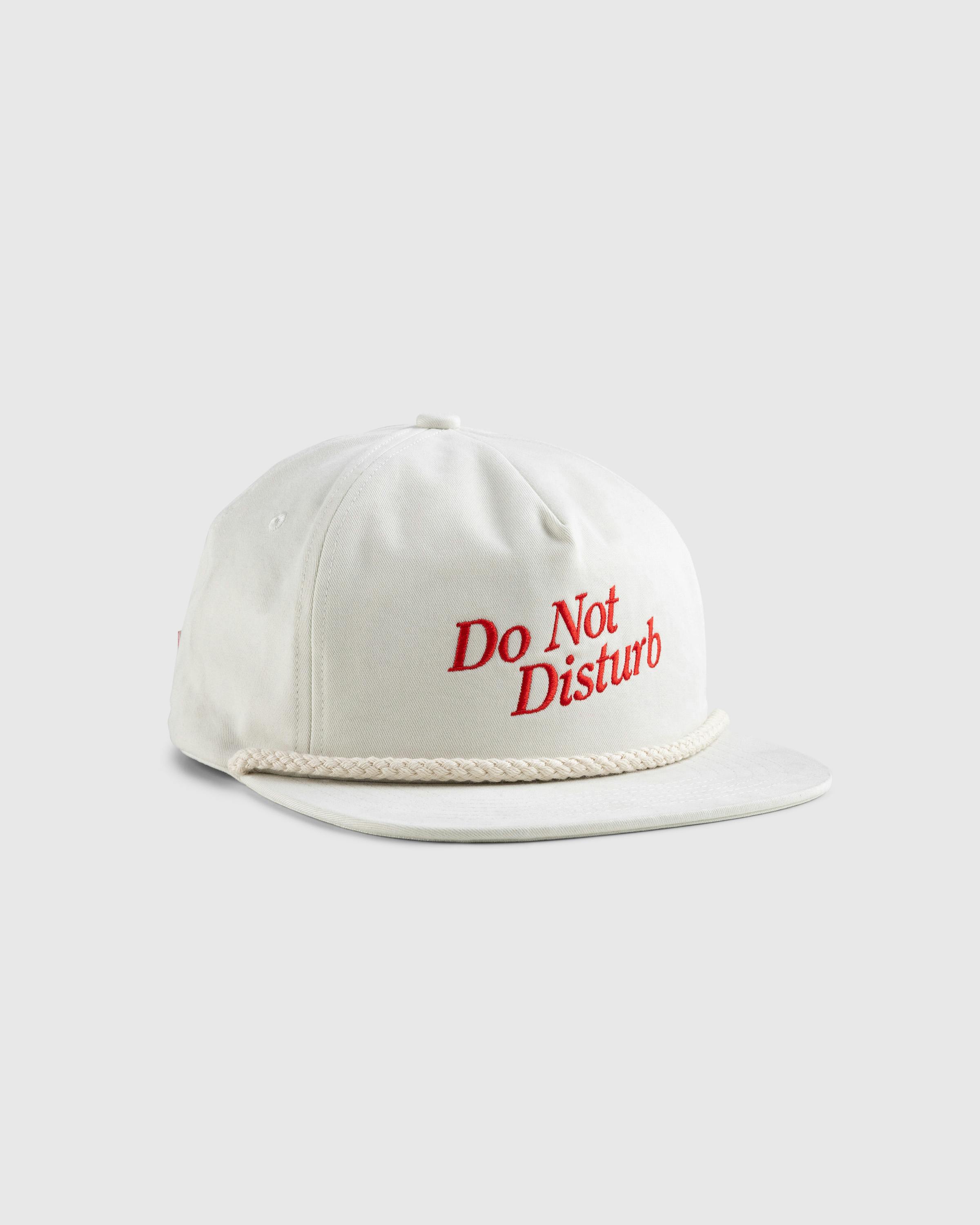 The Standard x Highsnobiety – Do Not Disturb Cap Off-White - Caps - Off White - Image 1