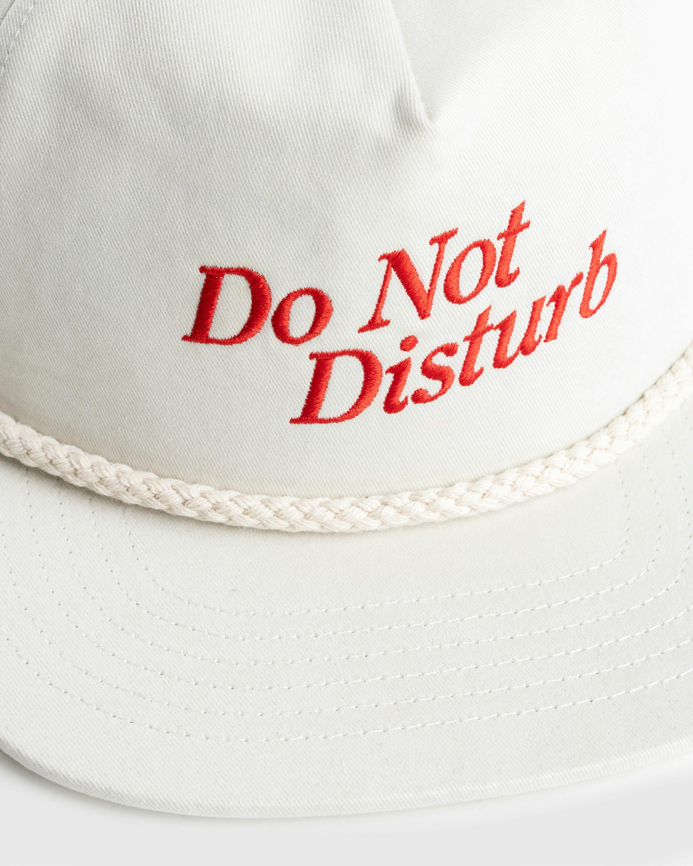 The Standard x Highsnobiety – Do Not Disturb Cap Off-White - Caps - Off White - Image 6