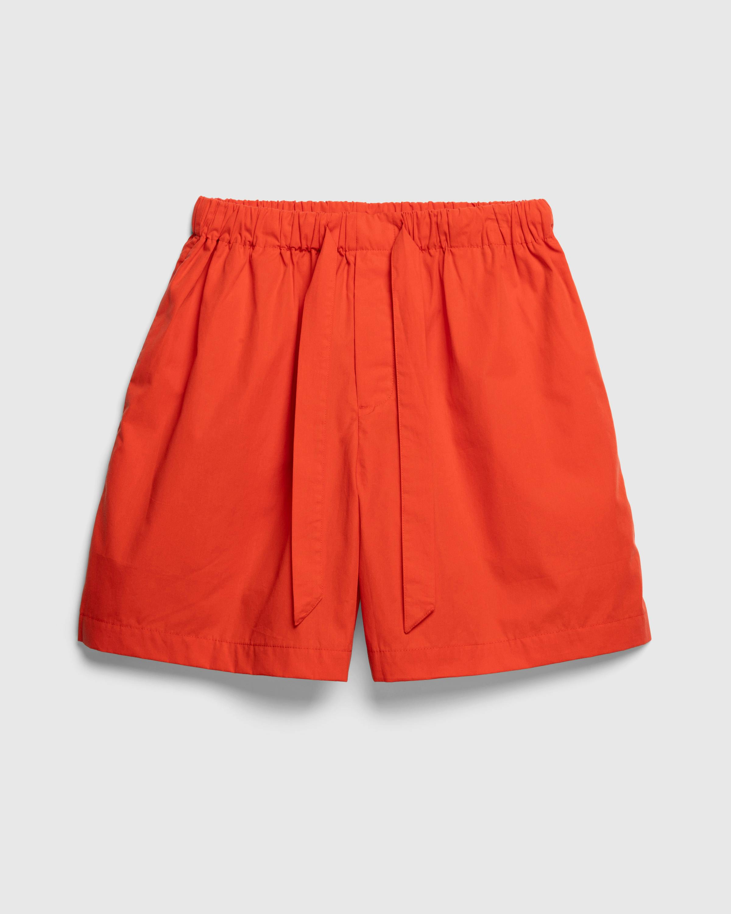 The Standard x Highsnobiety – Pajama Shorts Red - Bermuda Cuts - Red - Image 1