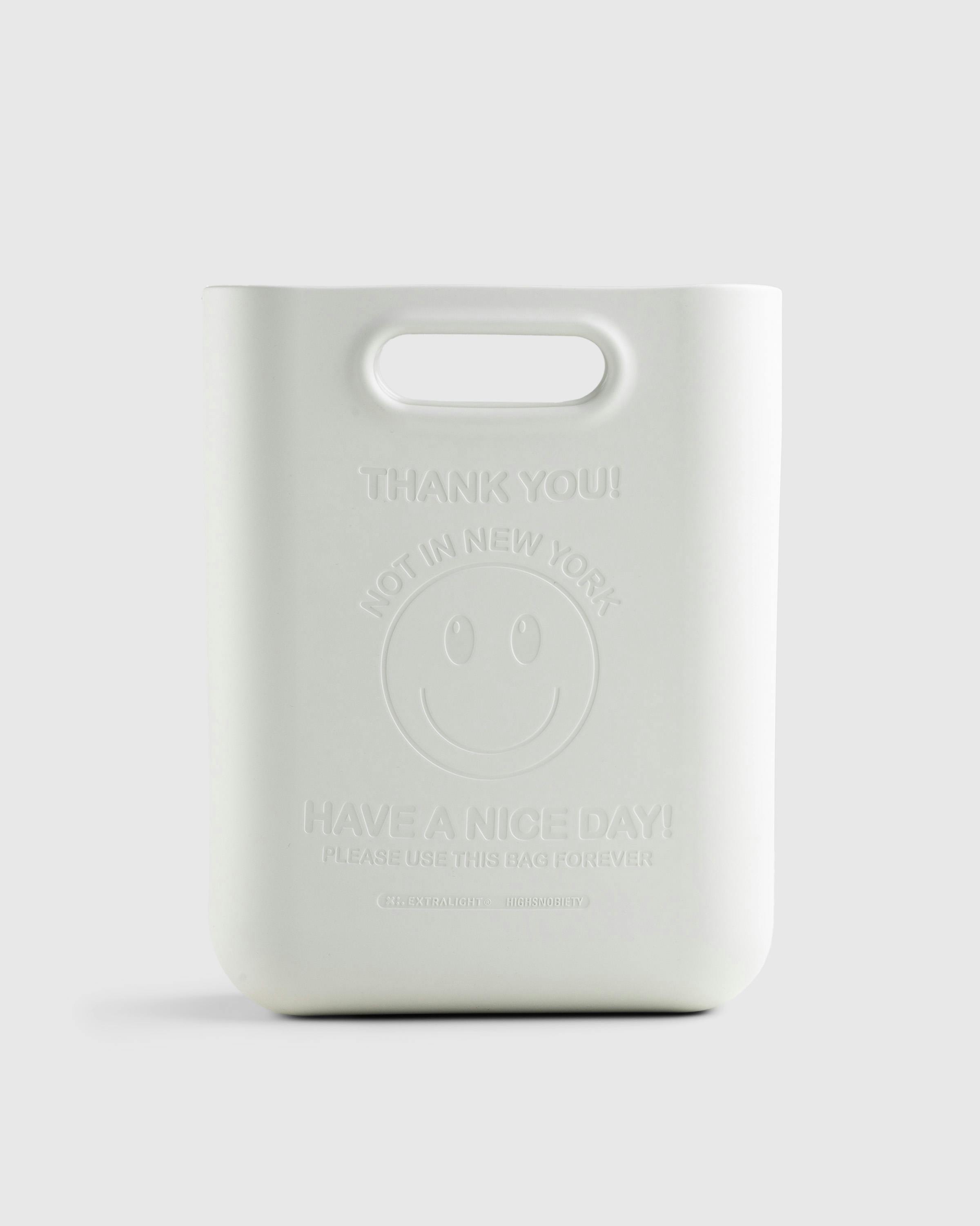 XL EXTRALIGHT® x Highsnobiety – "Have a Nice Day" Bag - Tote Bags - Off White - Image 1