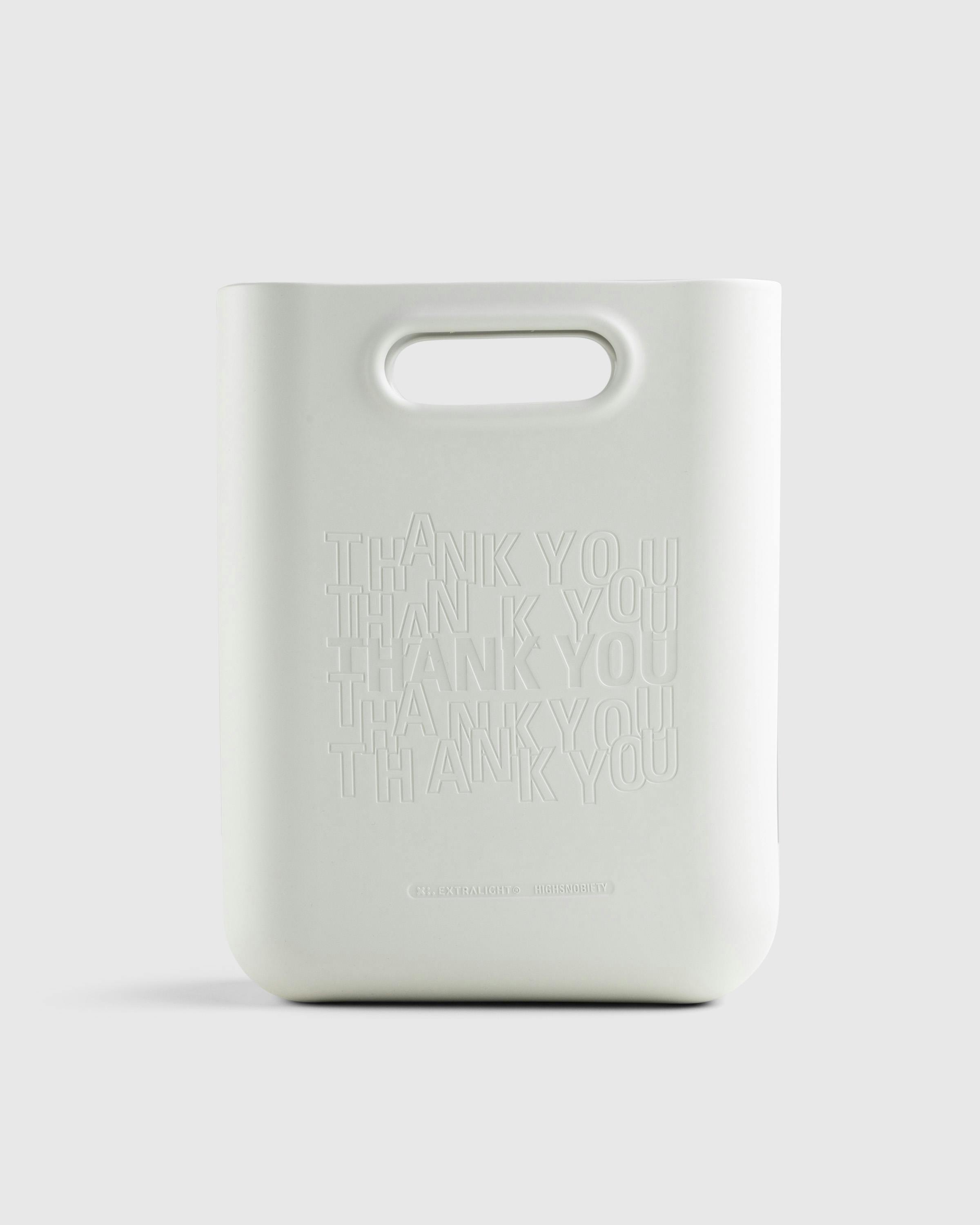 XL EXTRALIGHT® x Highsnobiety – "Have a Nice Day" Bag - Tote Bags - Off White - Image 5