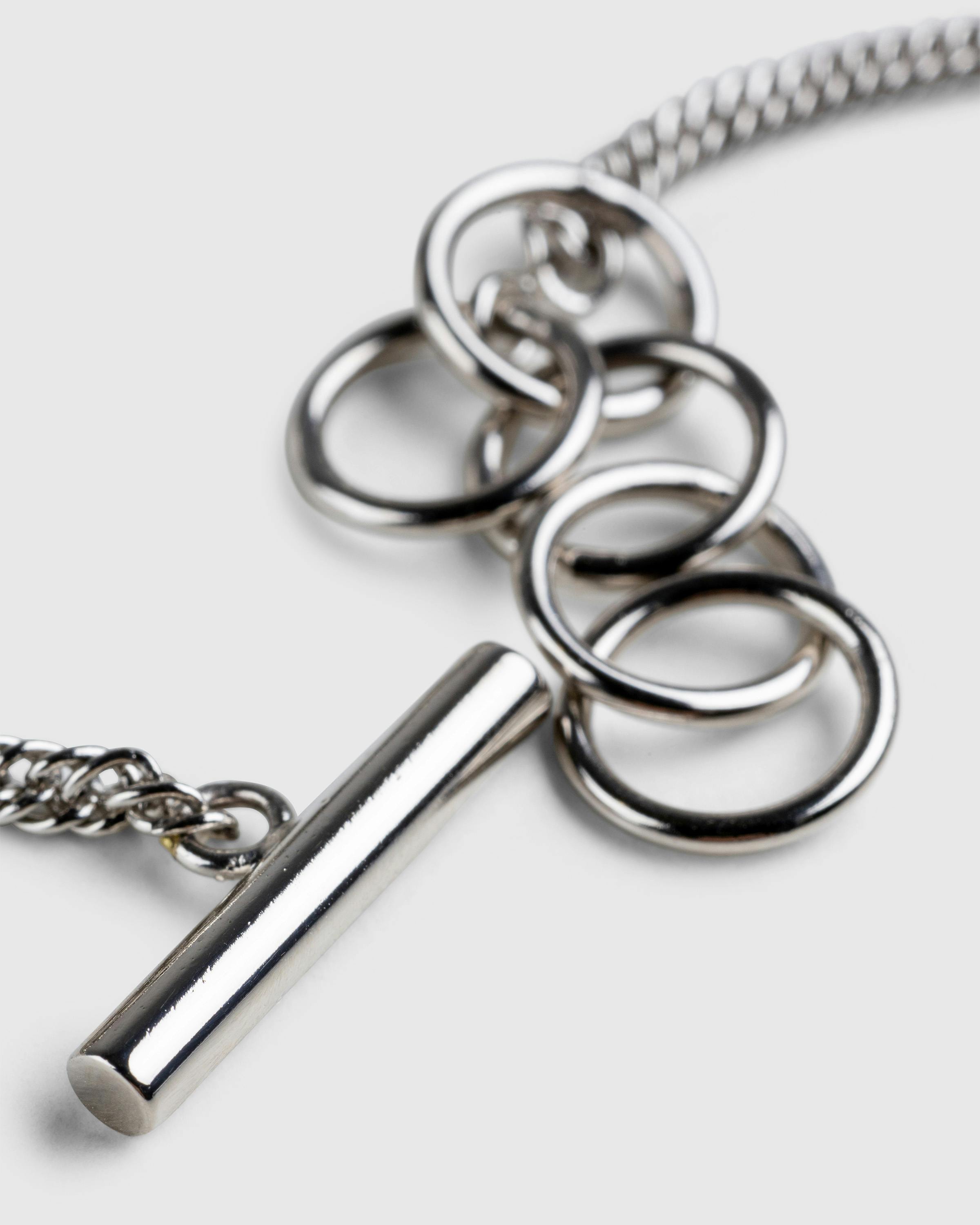 Jil Sander – EM9 Necklace 2 Silver - Necklaces - Silver - Image 4