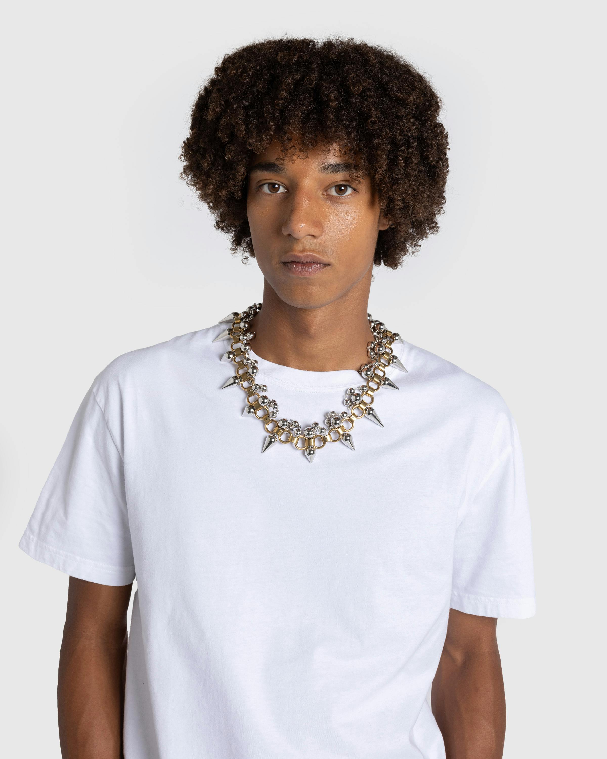 Jil Sander – EM6 Necklace 4 Silver/Gold - Necklaces - Multi - Image 2