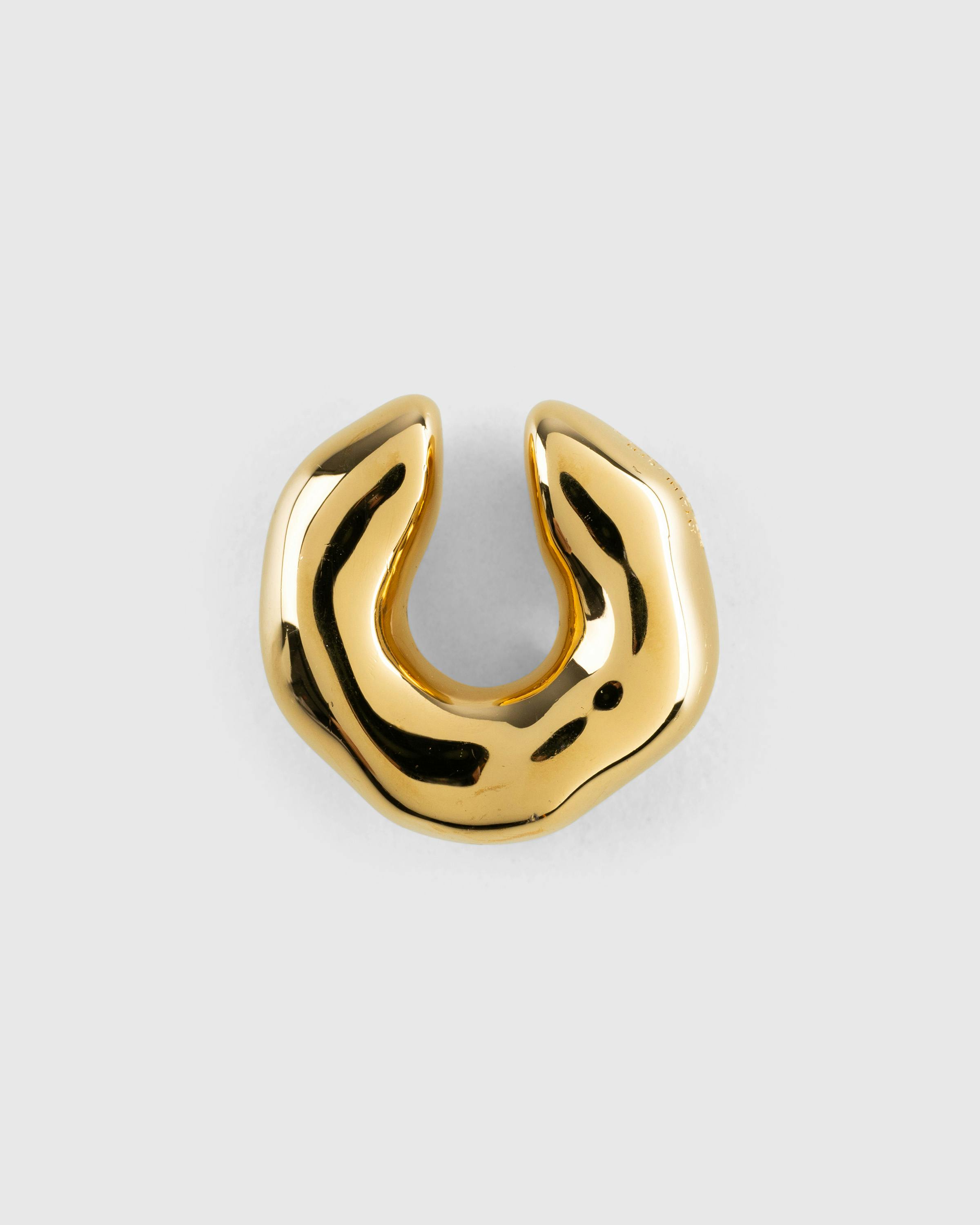 Jil Sander – ZM4 Ear Cuff Gold - Earrings - Gold - Image 1