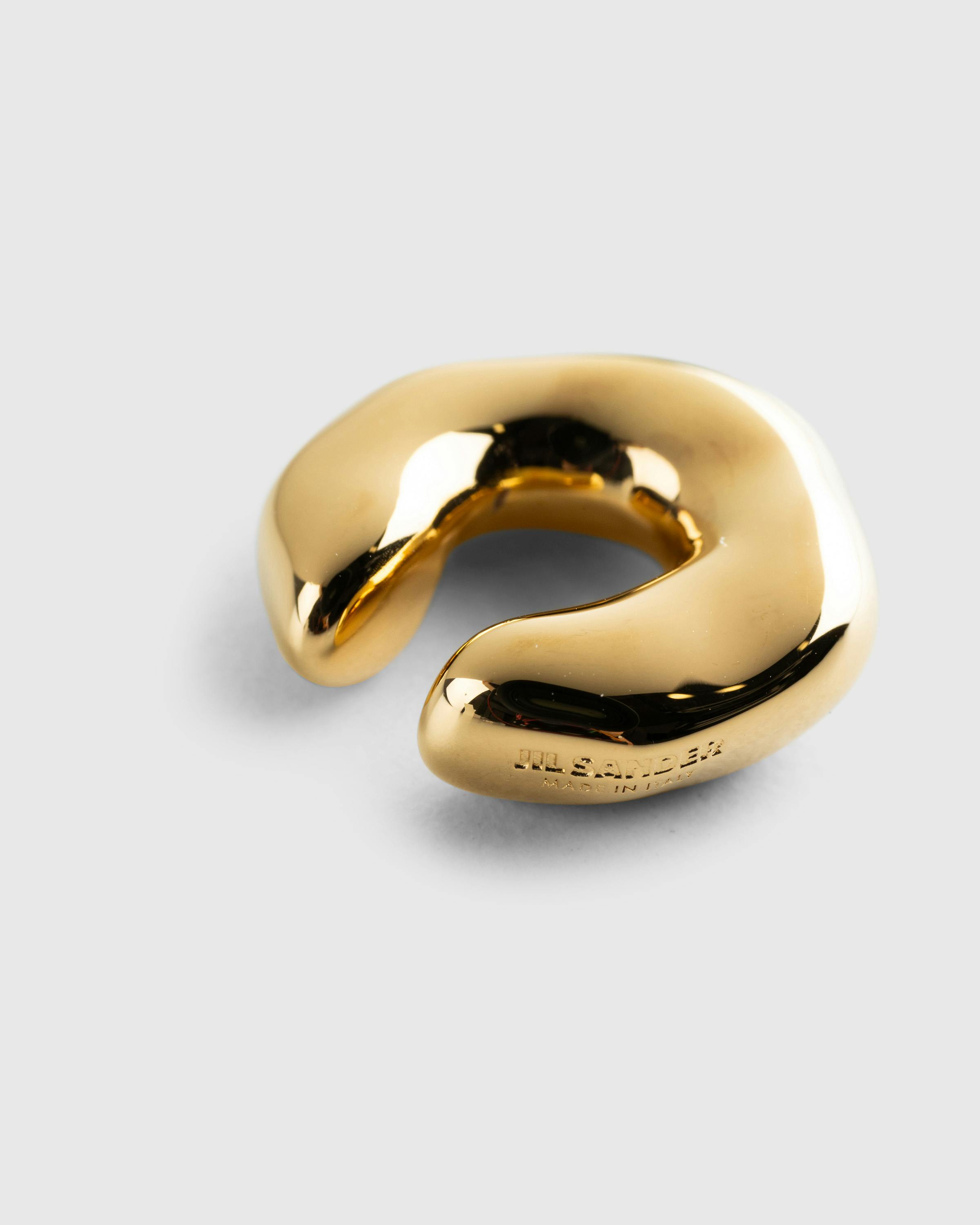 Jil Sander – ZM4 Ear Cuff Gold - Earrings - Gold - Image 3