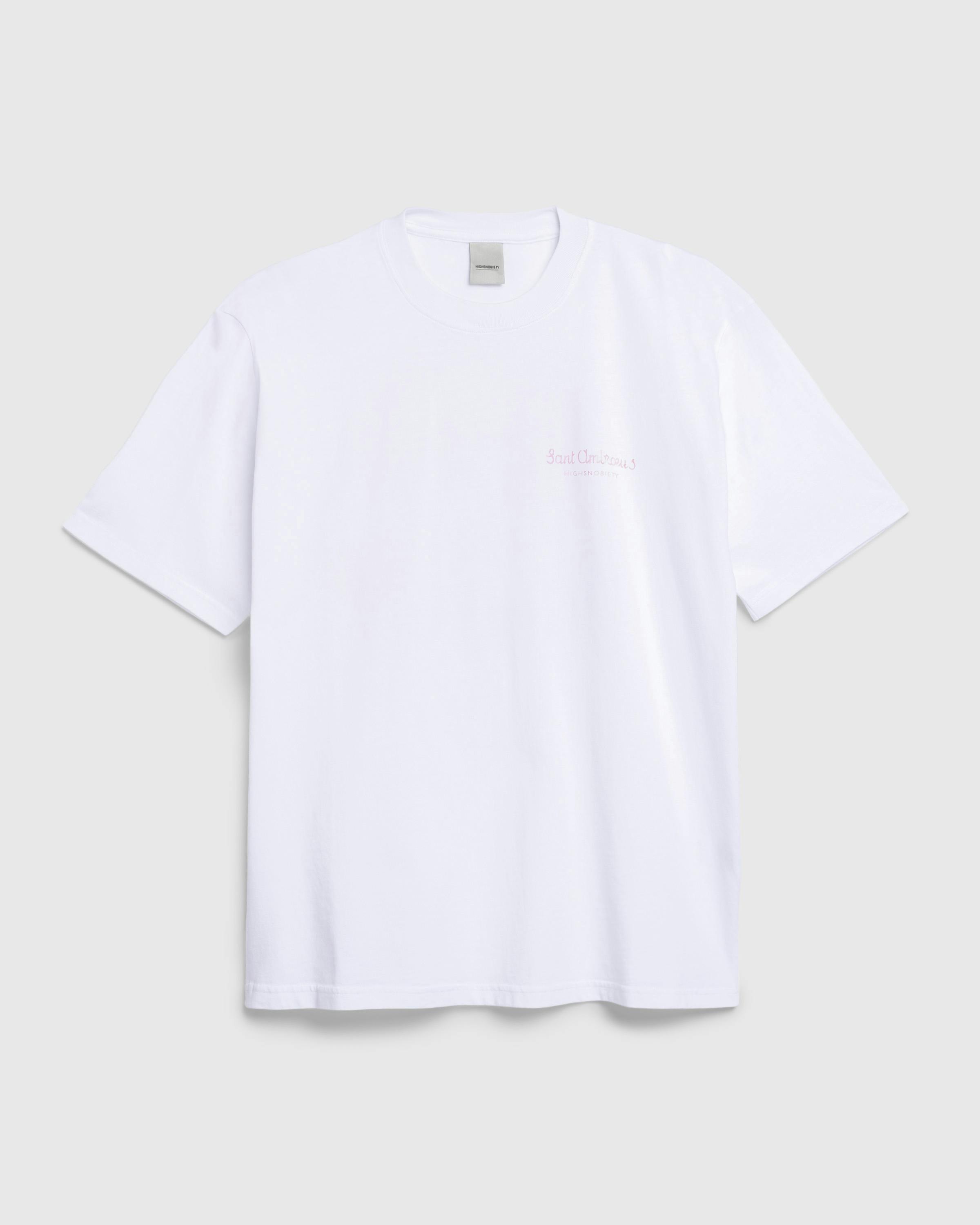 Sant Ambroeus x Highsnobiety – Principessa T-Shirt Off-White - T-Shirts - Off White - Image 5