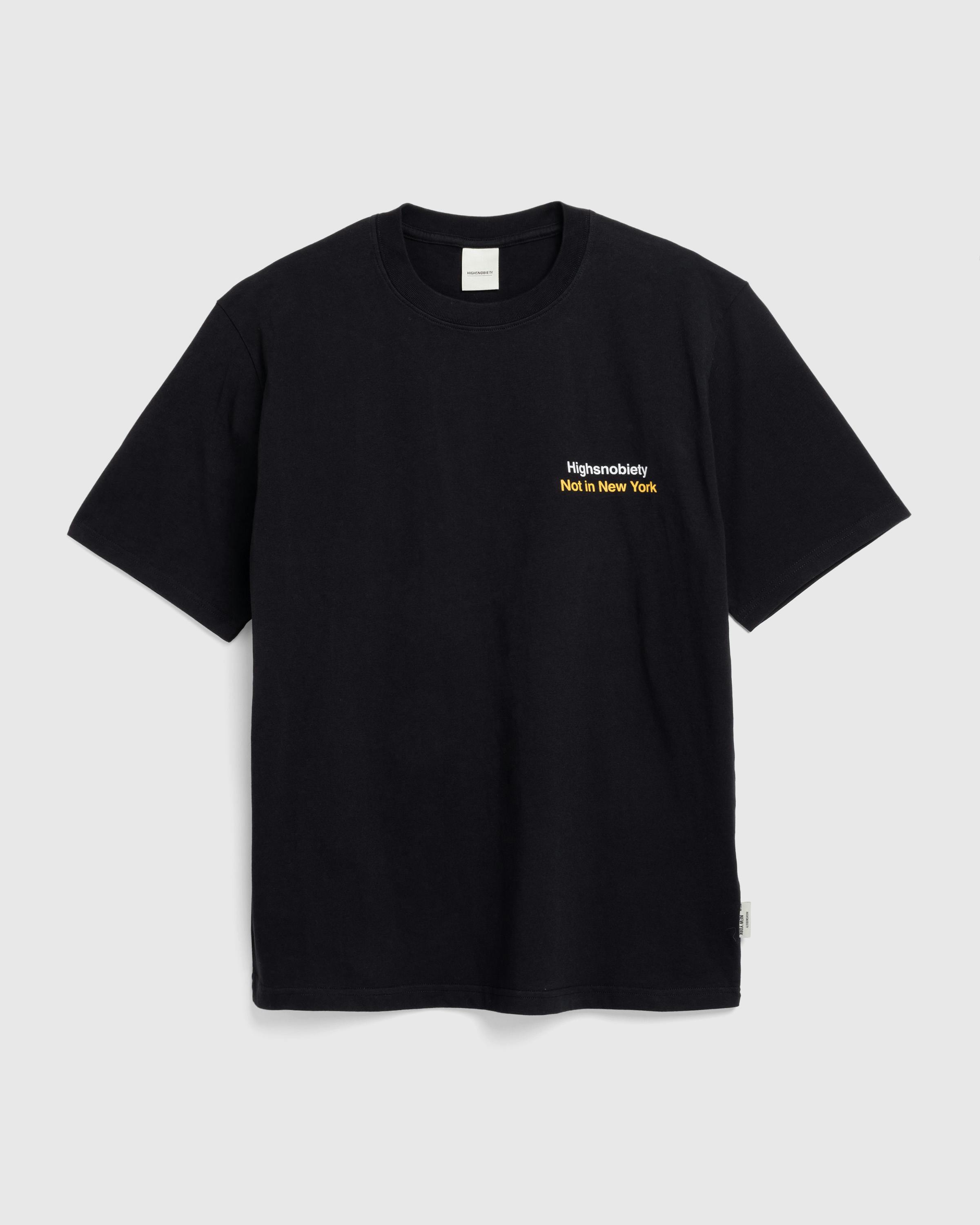 Highsnobiety – Time or Value T-Shirt Black - T-Shirts - Black - Image 6