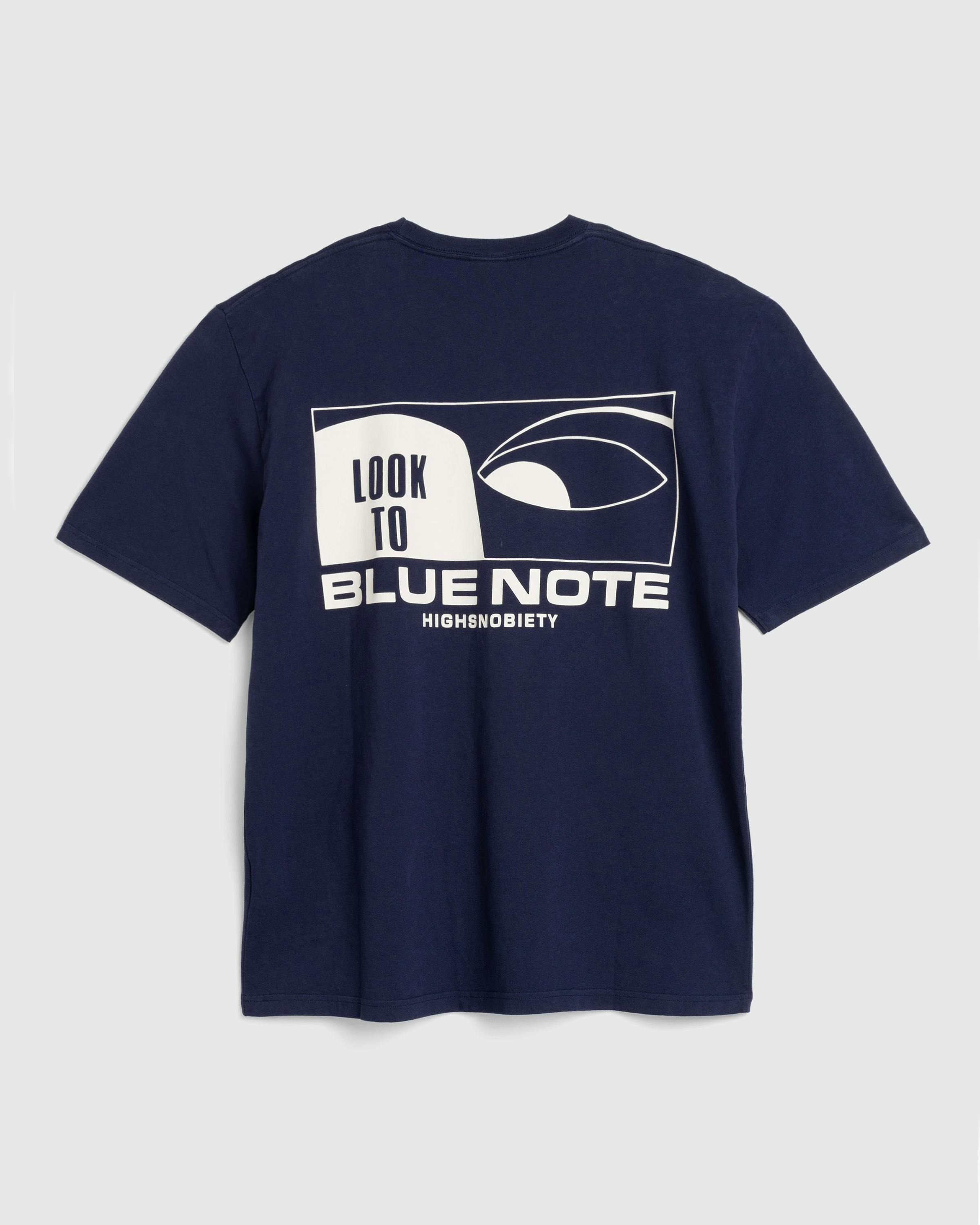 Blue Note Records x Highsnobiety – Look To T-Shirt Navy - T-Shirts - Navy - Image 1