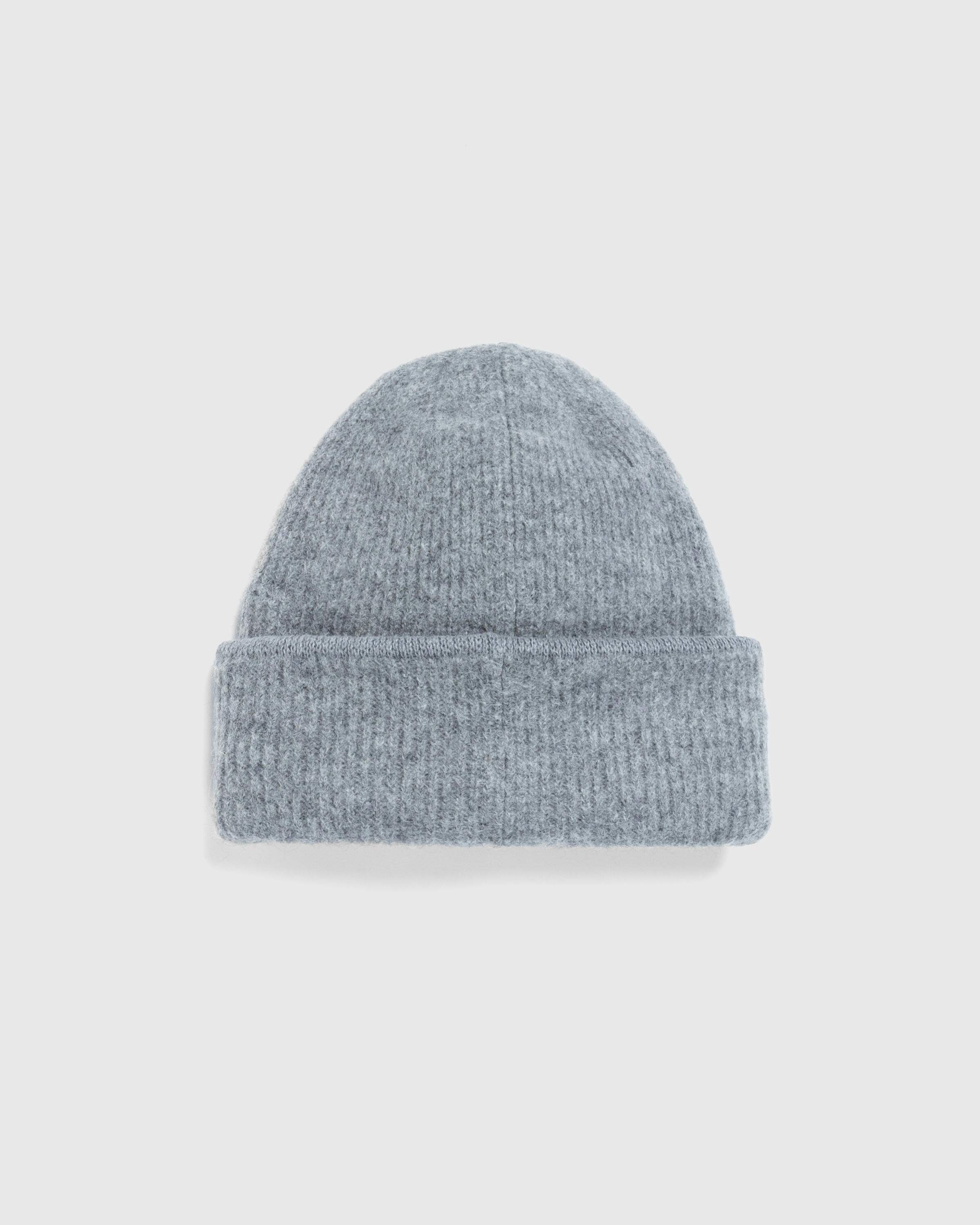 JACQUEMUS – Le Bonnet Grosgrain Dark Grey - Beanies - Grey - Image 3