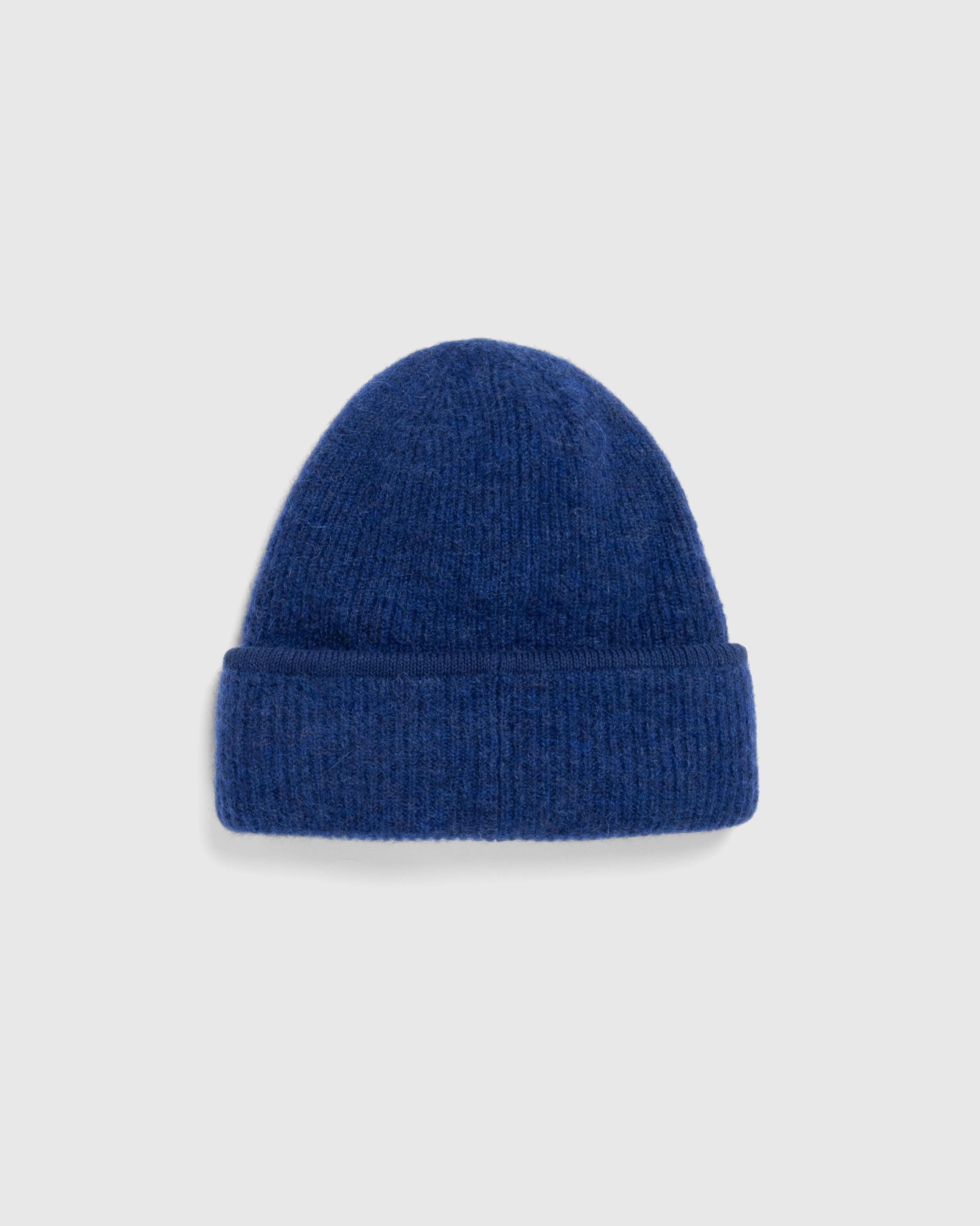 JACQUEMUS – Le Bonnet Grosgrain Navy - Beanies - Blue - Image 3