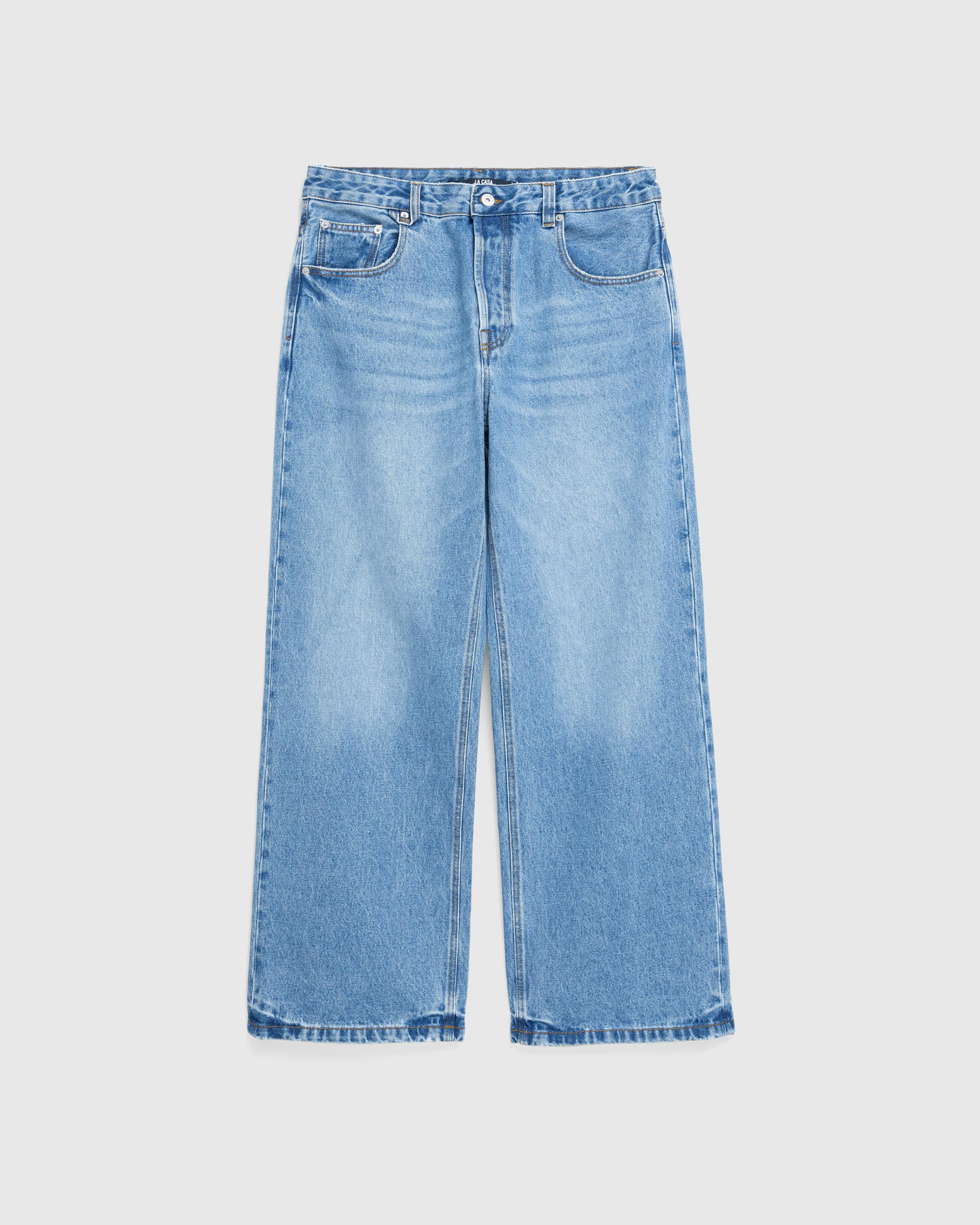 JACQUEMUS – Le de Nîmes Large Blue/Tabac - Denim - Blue - Image 1