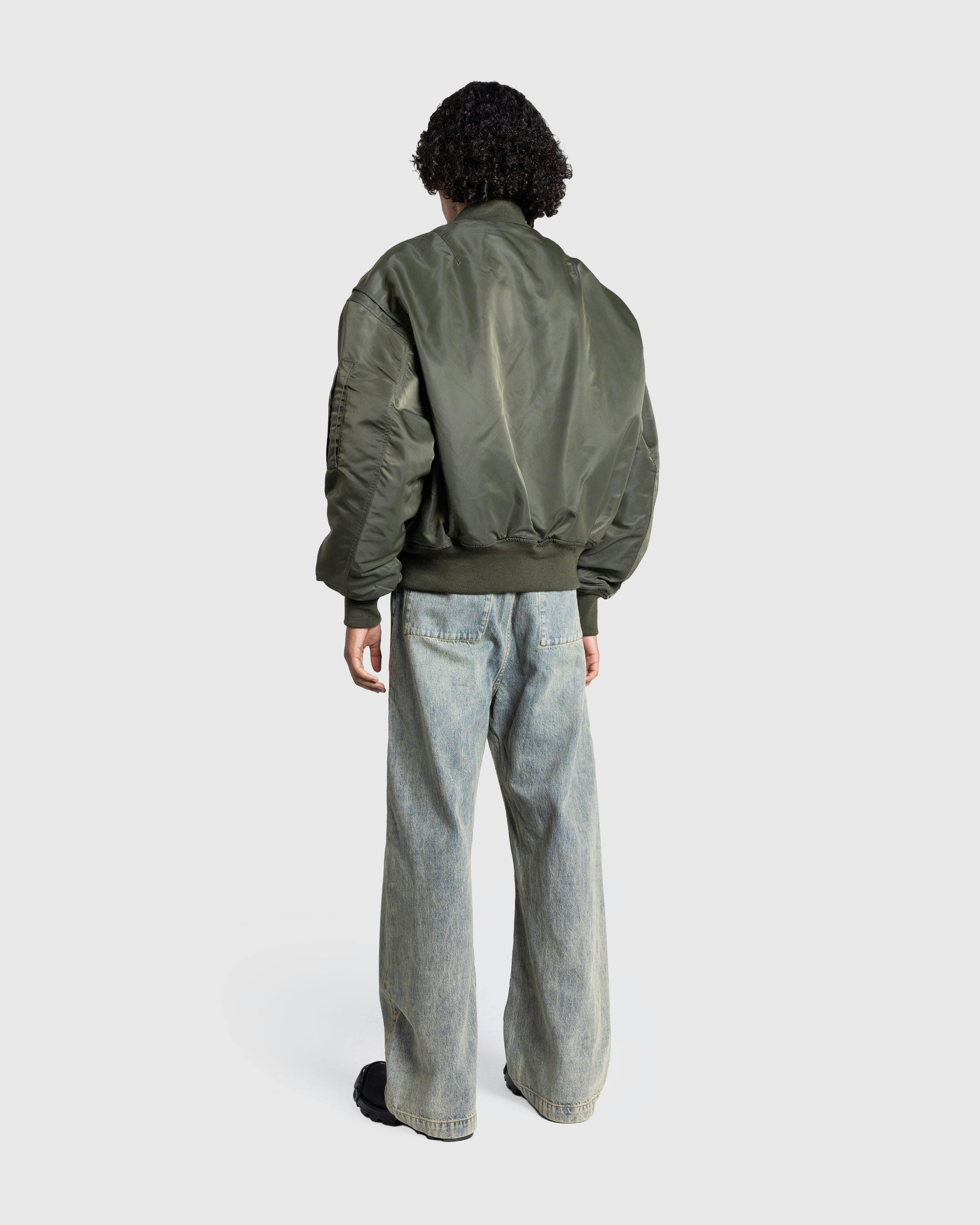 Entire Studios – Broad Bomber Khaki - Bomber Jackets - Green - Image 6