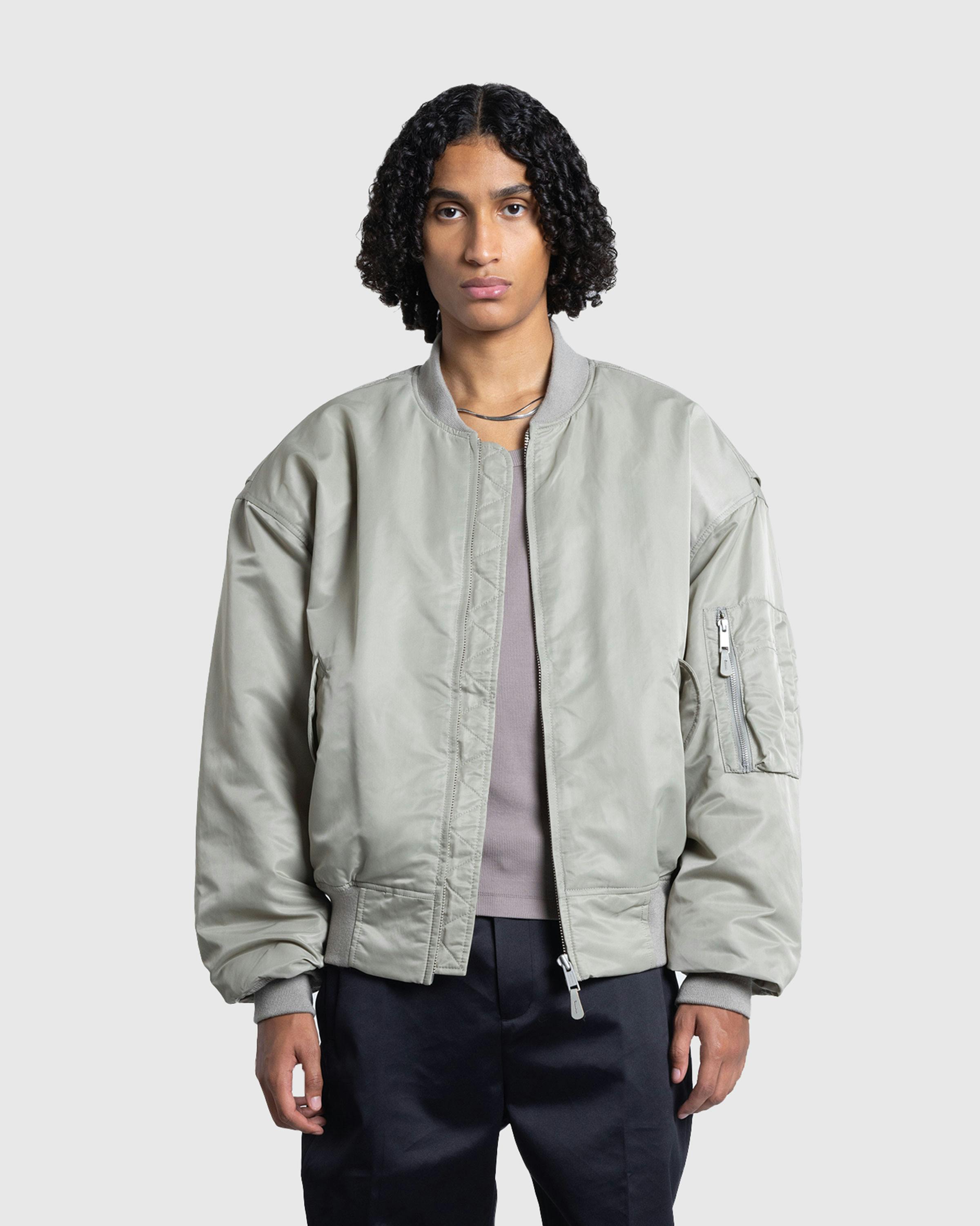 Entire Studios – Broad Bomber Grey - Bomber Jackets - Grey - Image 2