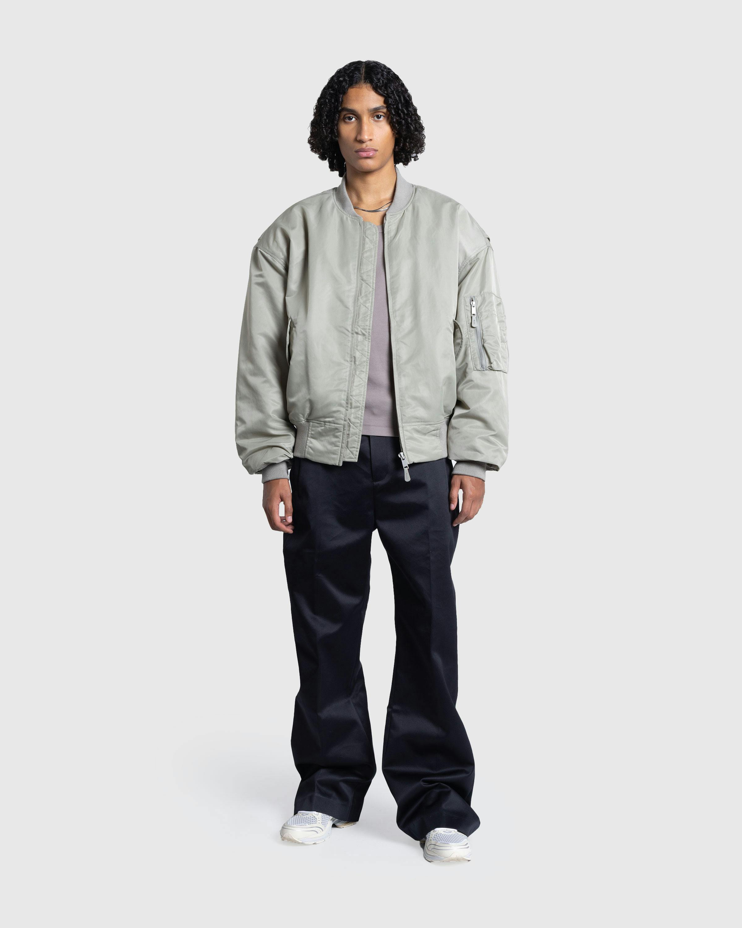 Entire Studios – Broad Bomber Grey - Bomber Jackets - Grey - Image 3