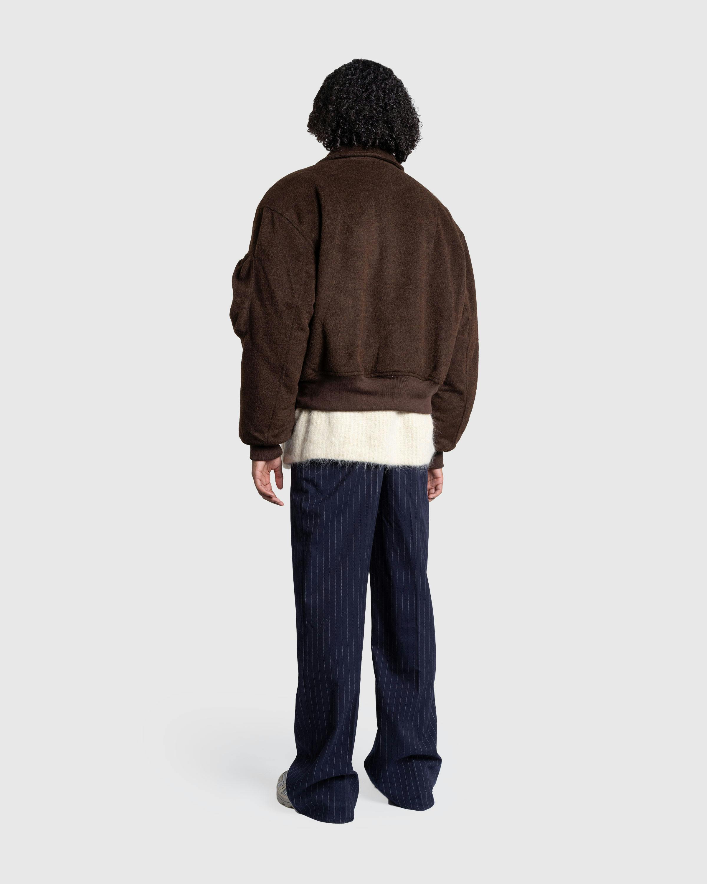 Entire Studios – Duke Bomber Bourbon - Bomber Jackets - Brown - Image 6