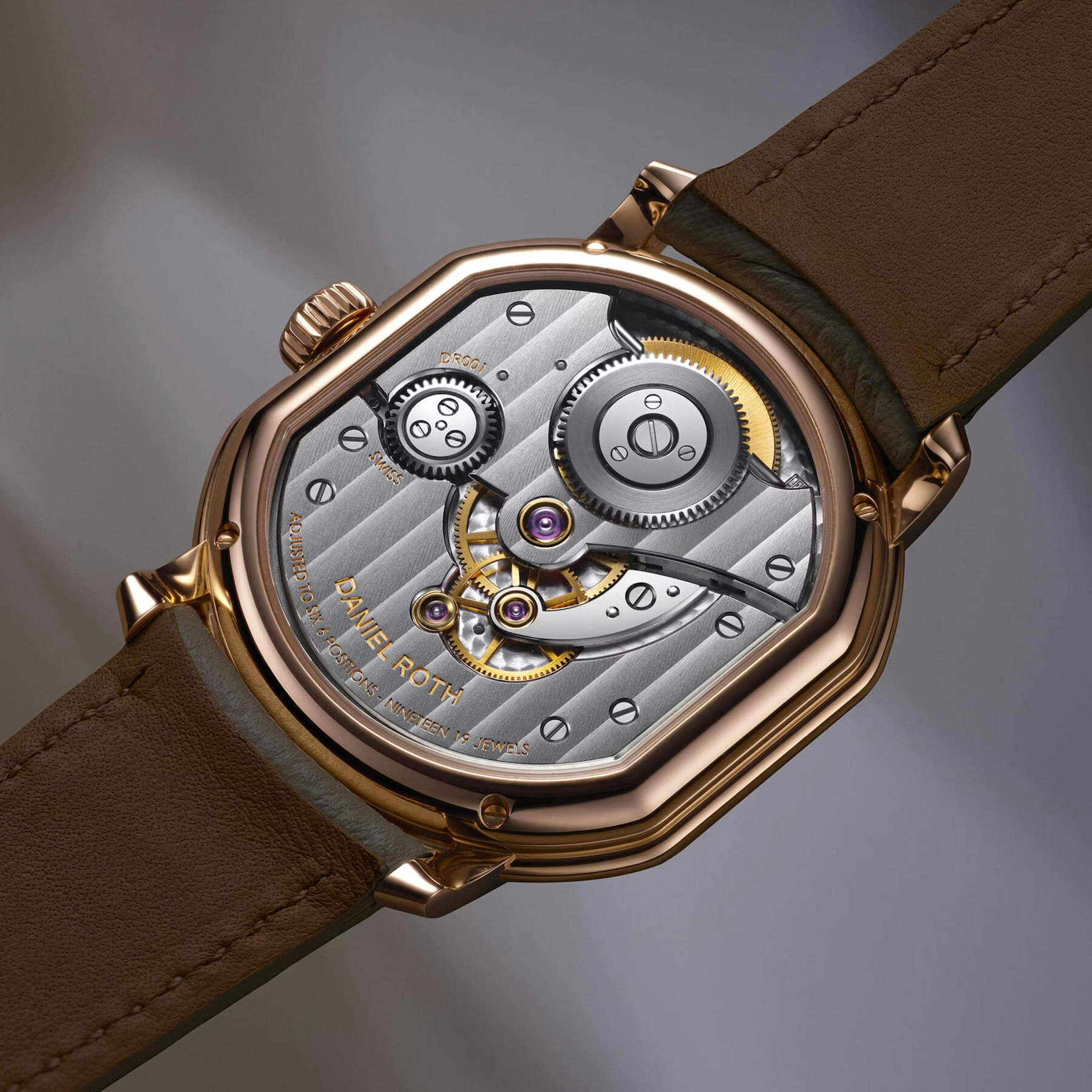 Daniel Rose Gold Tourbillion watch 2024