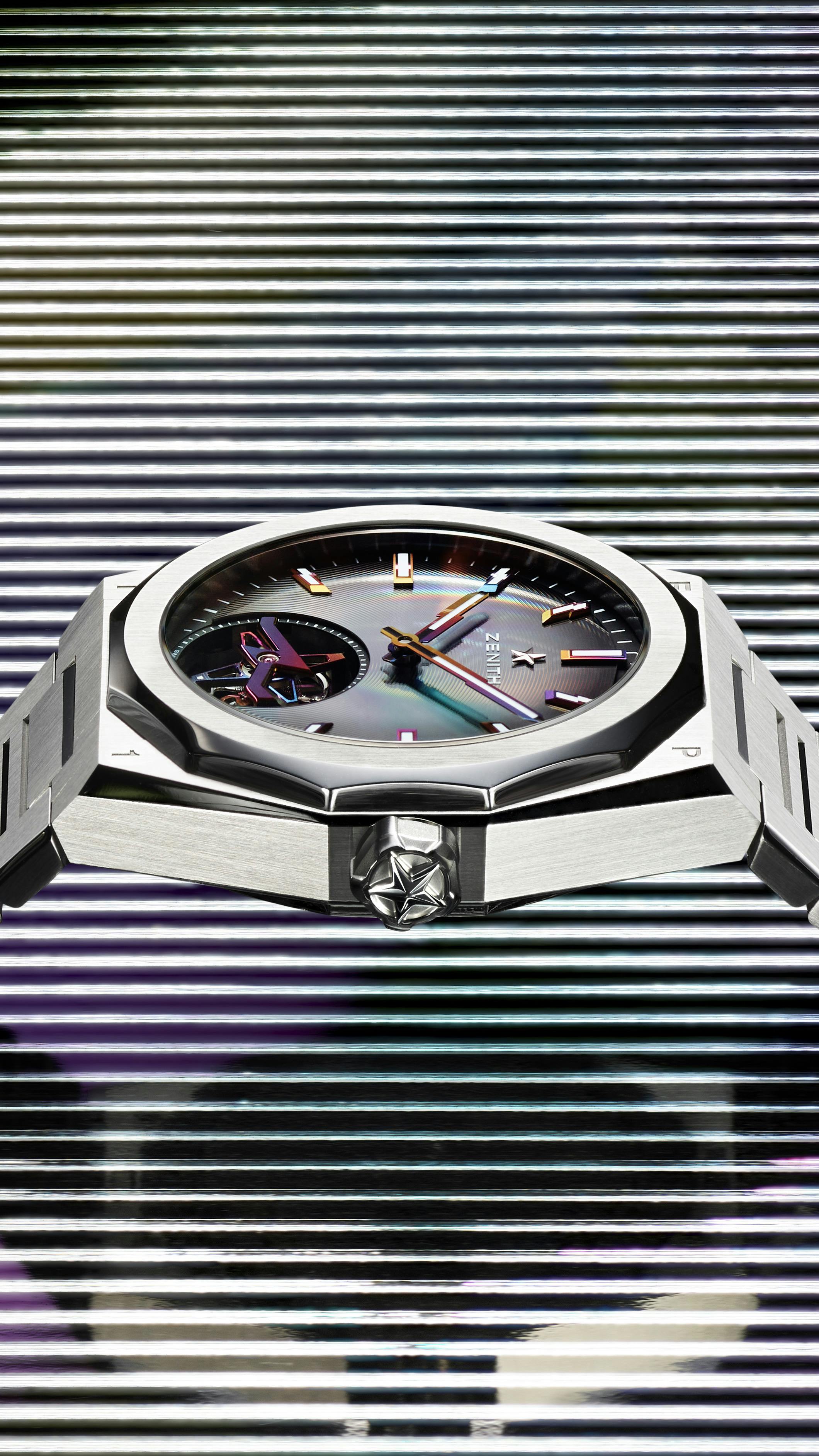 Zenith's New Defy Skyline Tourbillon Collab with Felipe Pantone