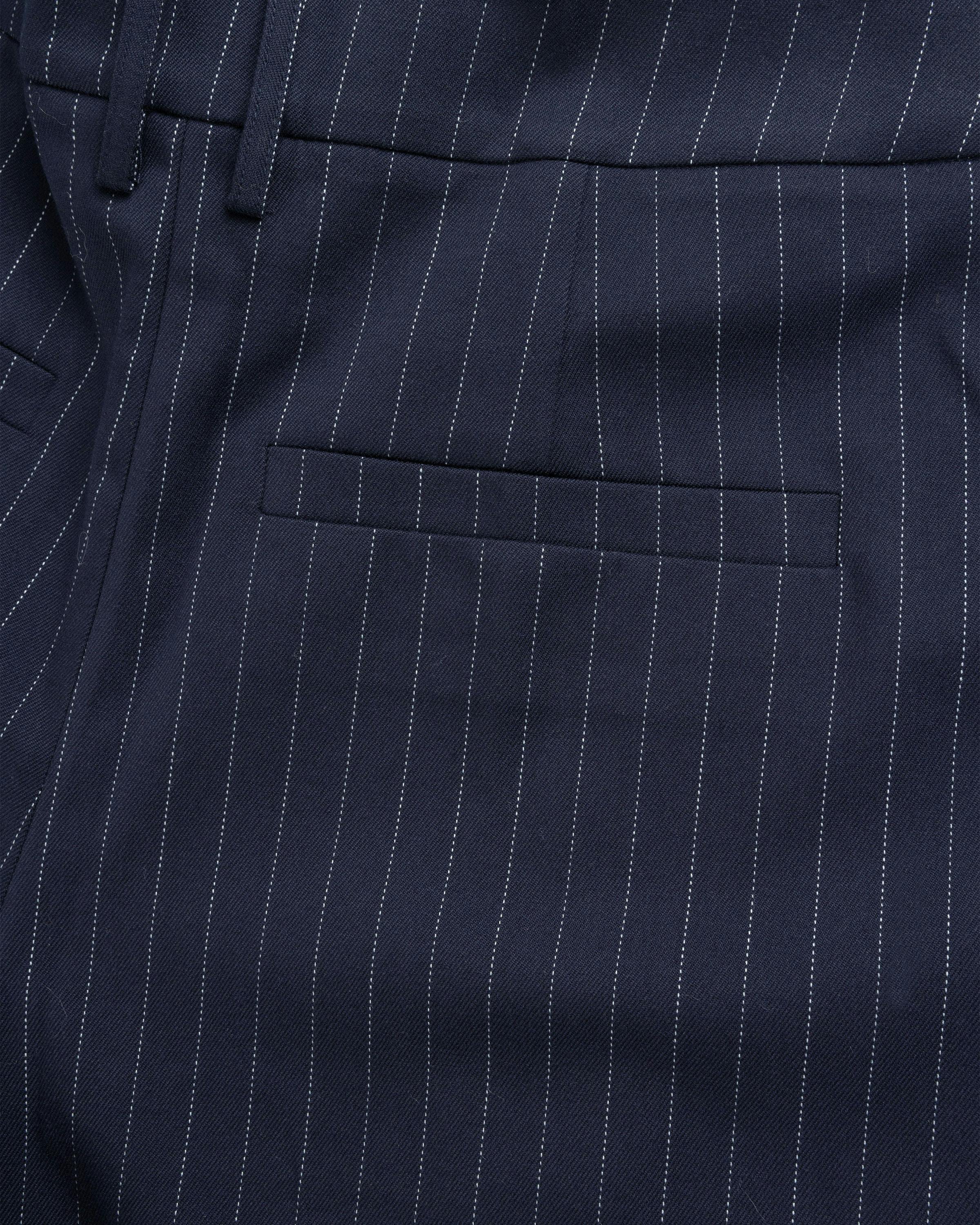 Entire Studios – Father Suiting Pant Navy Pinstripe - Suit Pants - Blue - Image 7