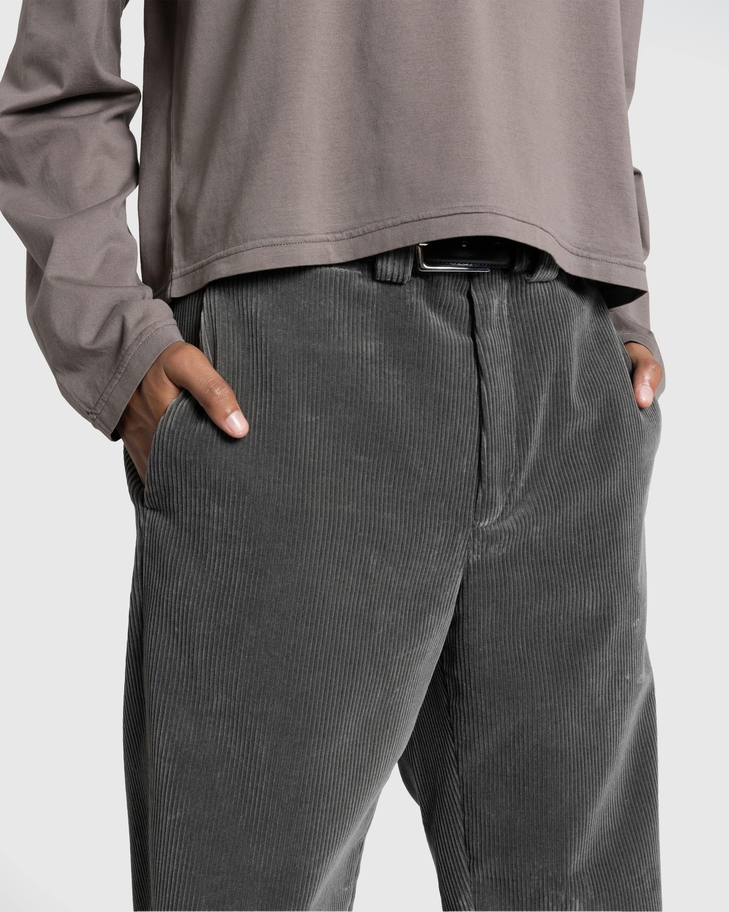 Rier – Castlerock Corduroy Trousers Grey - Trousers - Grey - Image 4