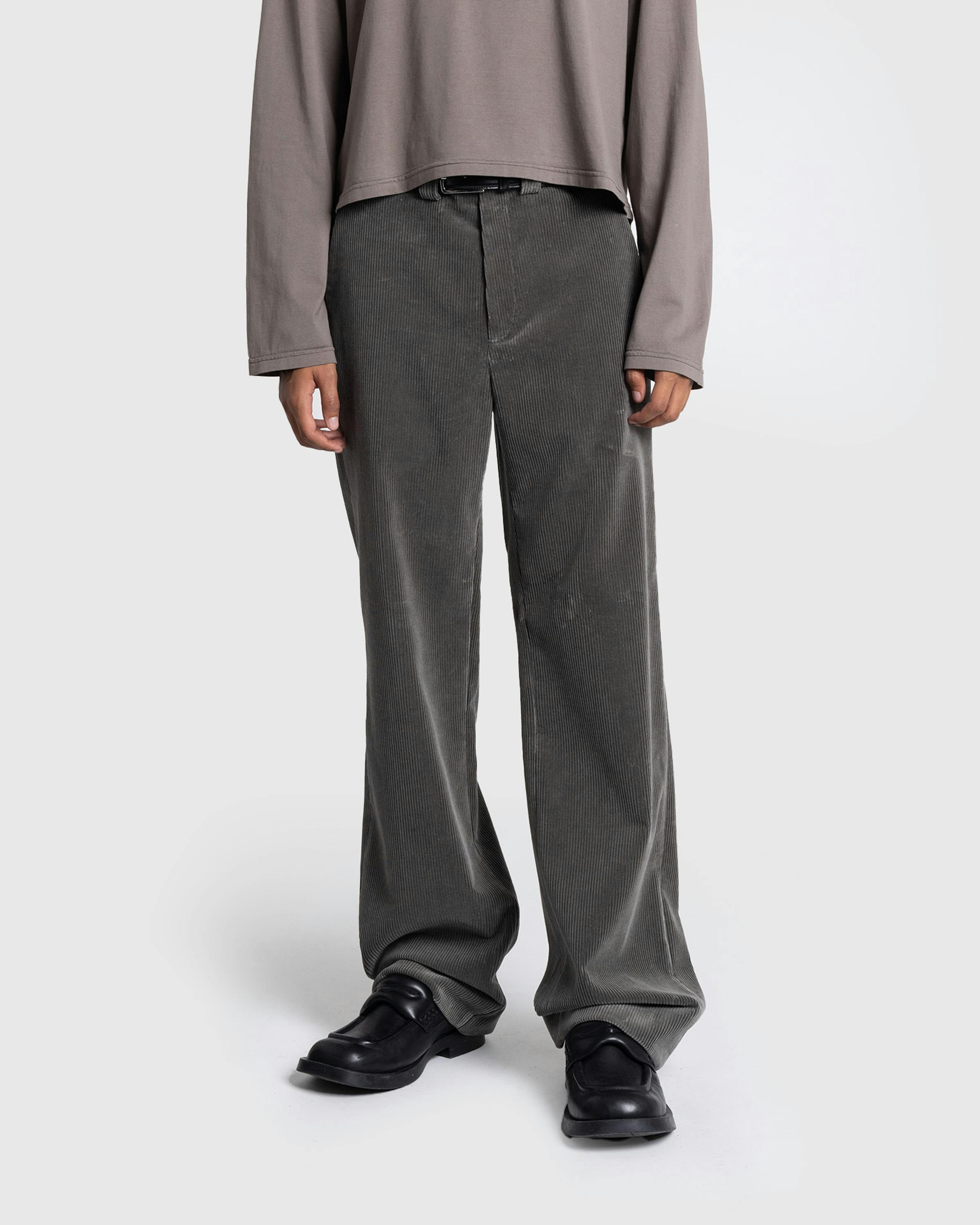 Rier – Castlerock Corduroy Trousers Grey - Trousers - Grey - Image 2