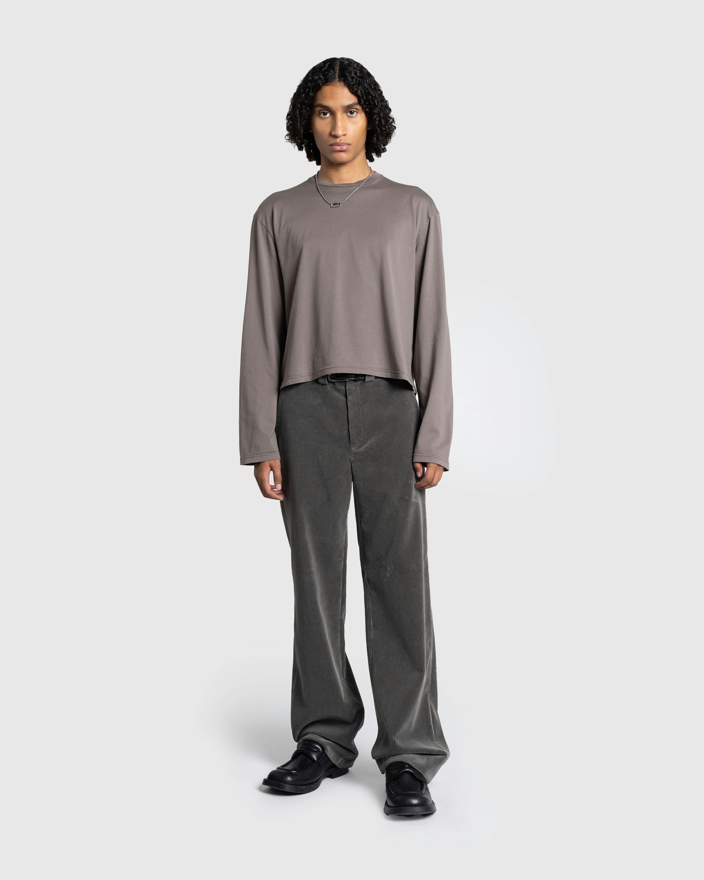 Rier – Castlerock Corduroy Trousers Grey - Trousers - Grey - Image 3