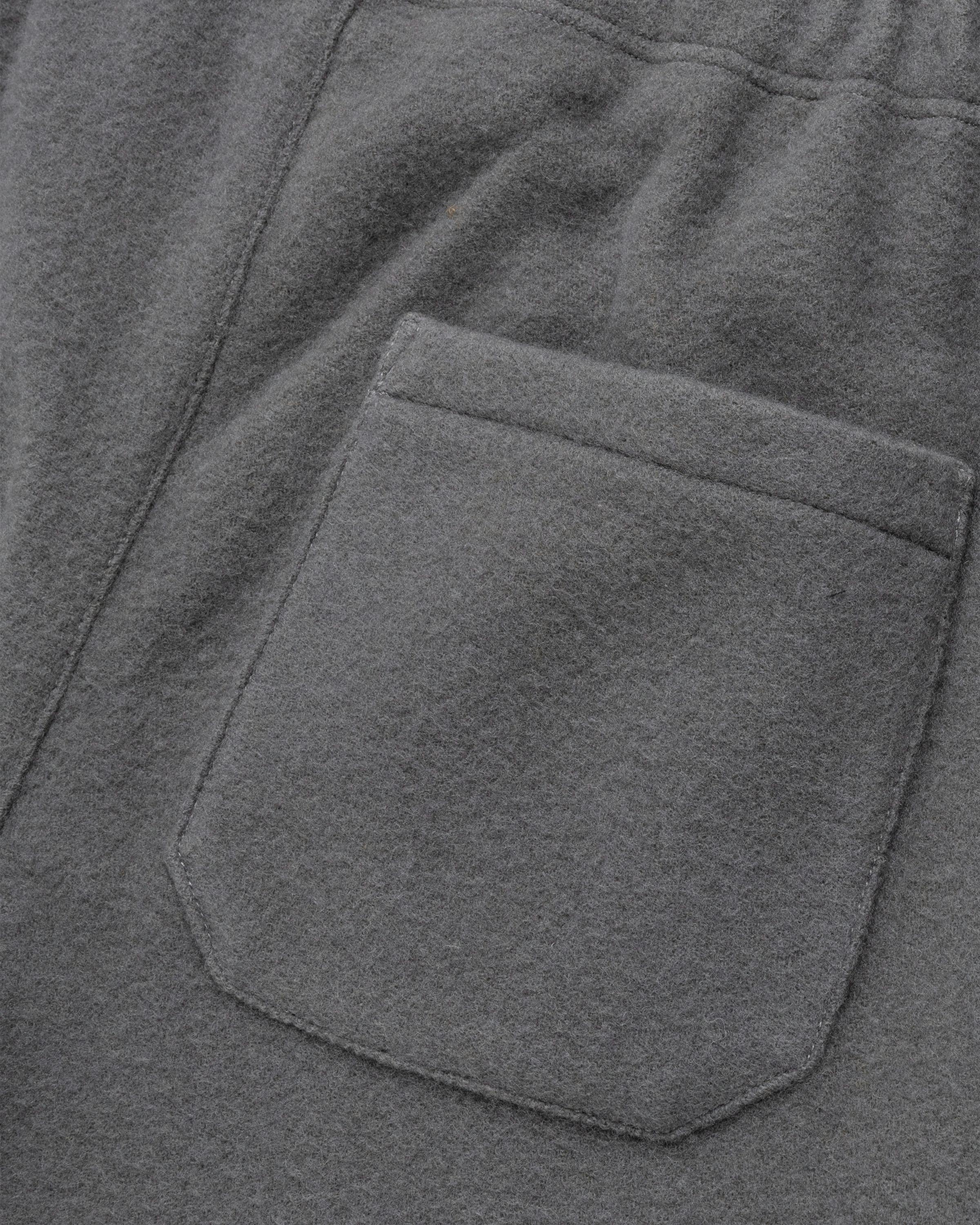 Rier – Natural Fleece Trousers Castlerock Grey - Trousers - Grey - Image 7