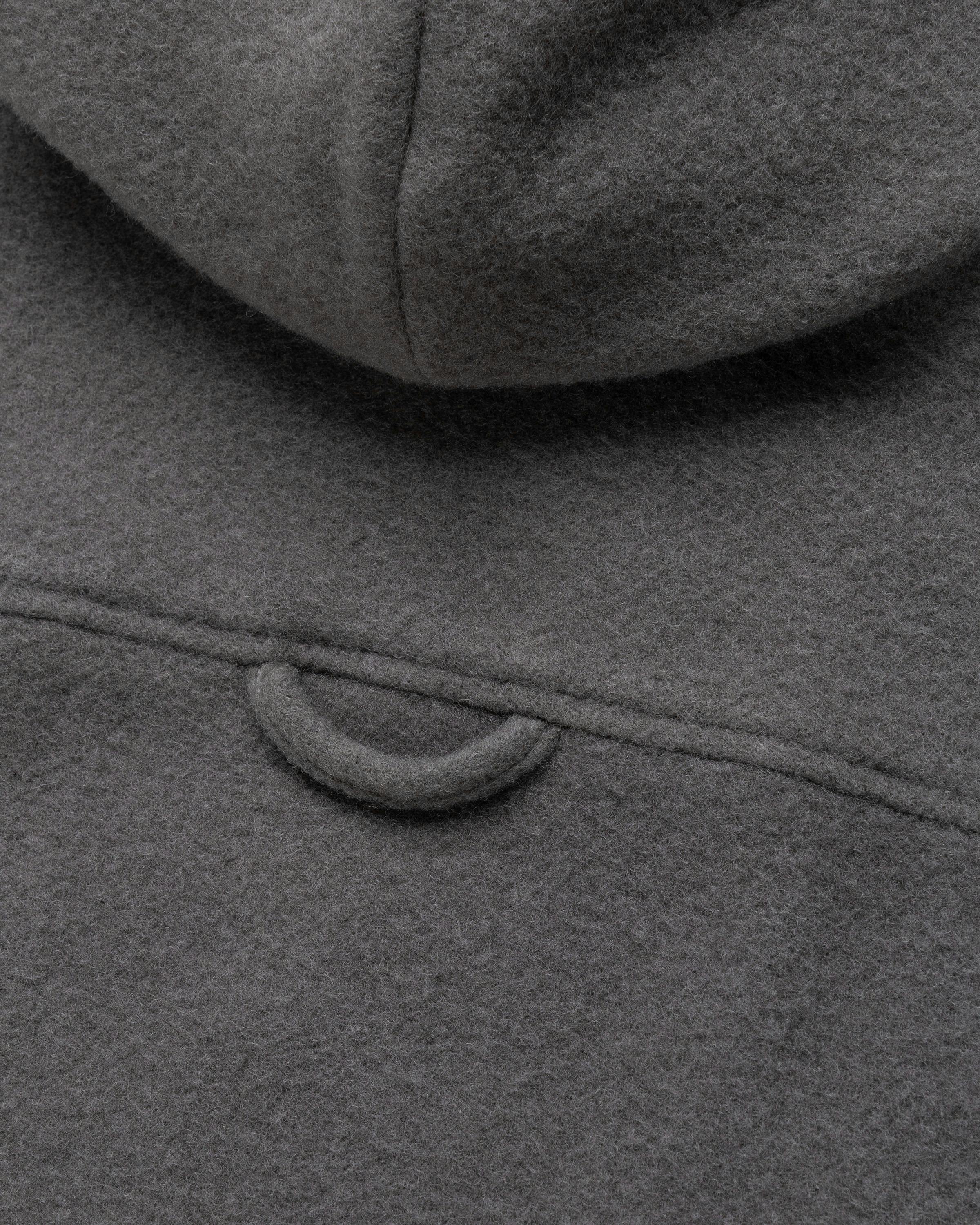 Rier – Natural Fleece Hoodie Castlerock Grey - Hoodies - Grey - Image 7