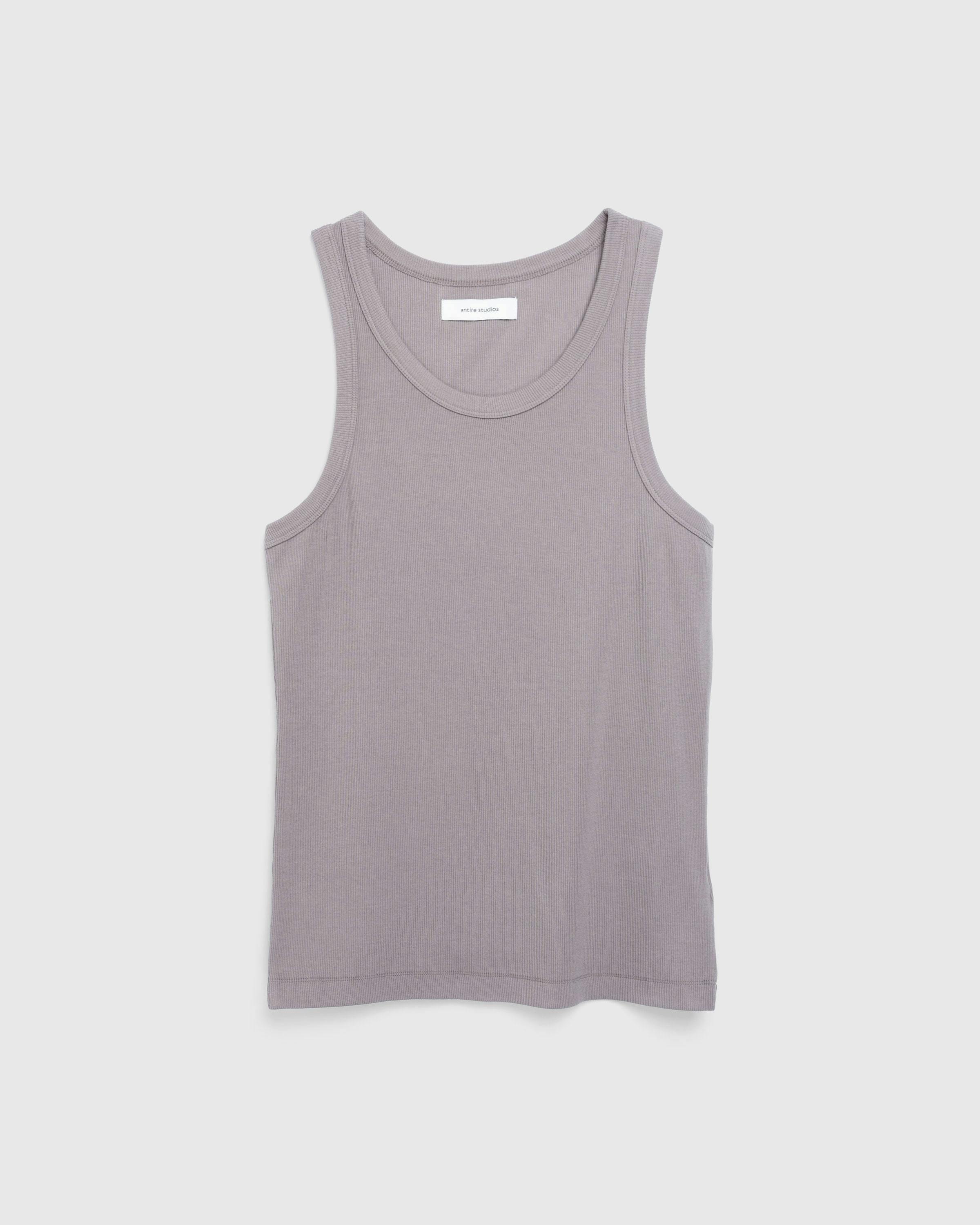 Entire Studios – Rib Tank Satellite - Tank Tops - Grey - Image 1