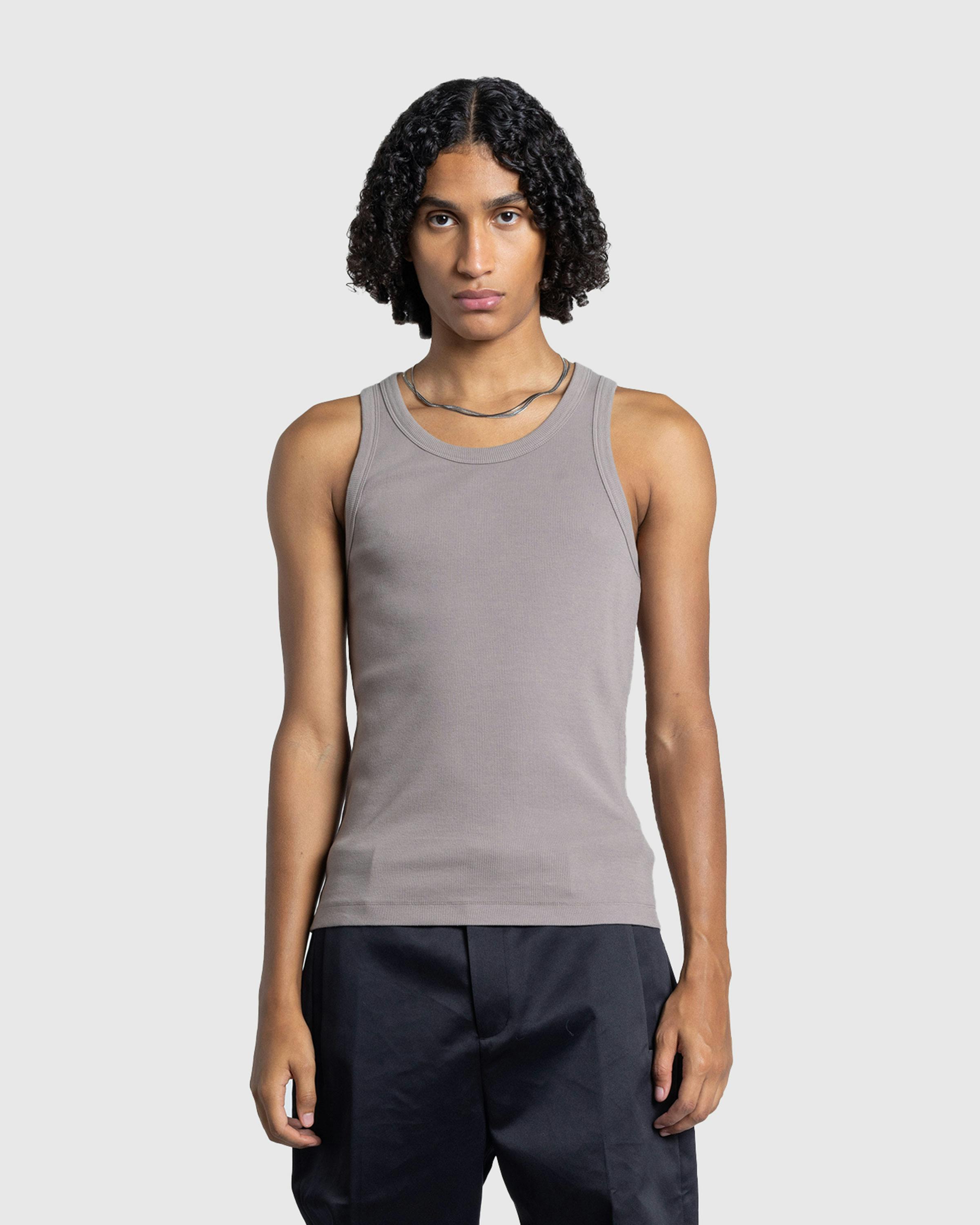 Entire Studios – Rib Tank Satellite - Tank Tops - Grey - Image 2