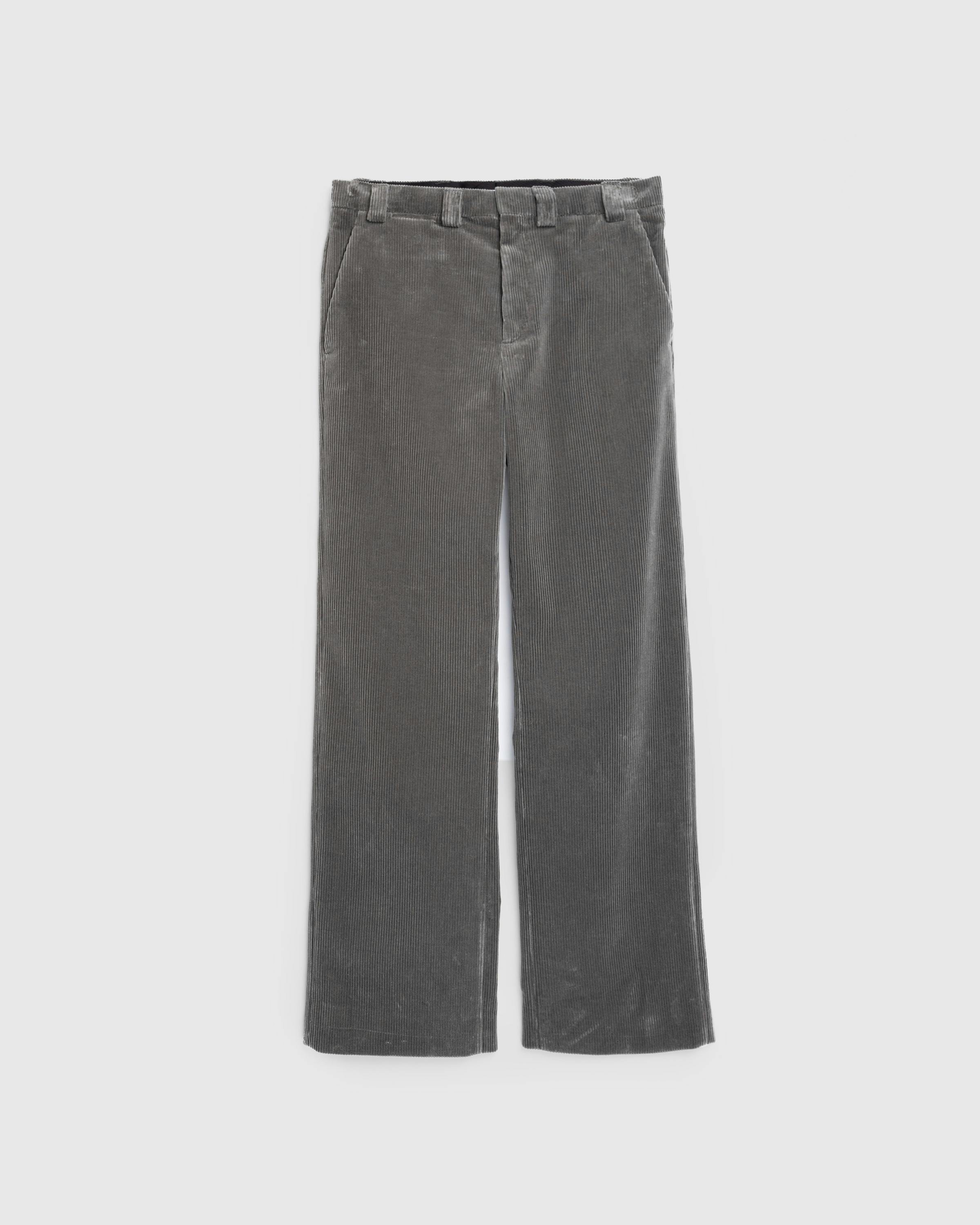 Rier – Castlerock Corduroy Trousers Grey - Trousers - Grey - Image 1