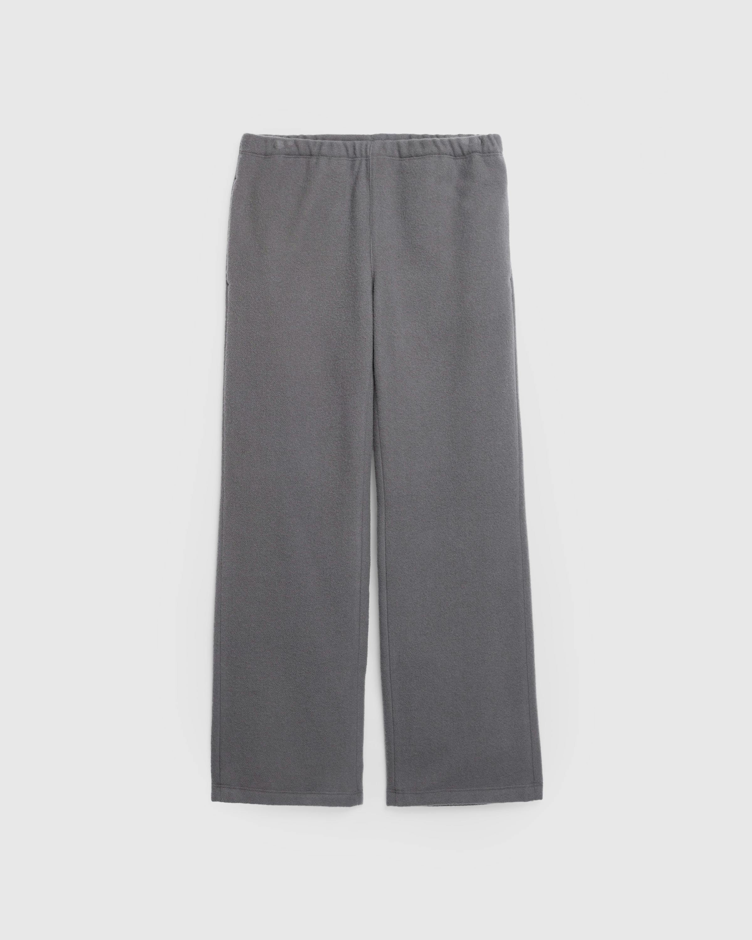 Rier – Natural Fleece Trousers Castlerock Grey - Trousers - Grey - Image 1