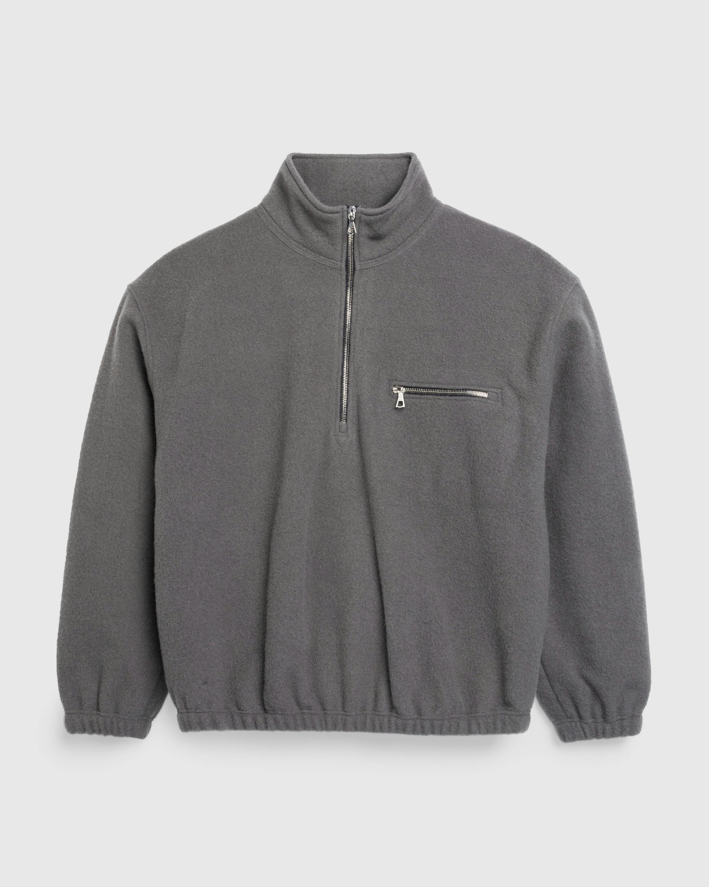 Rier – Natural Fleece Castlerock Grey - Fleece Jackets - Grey - Image 1