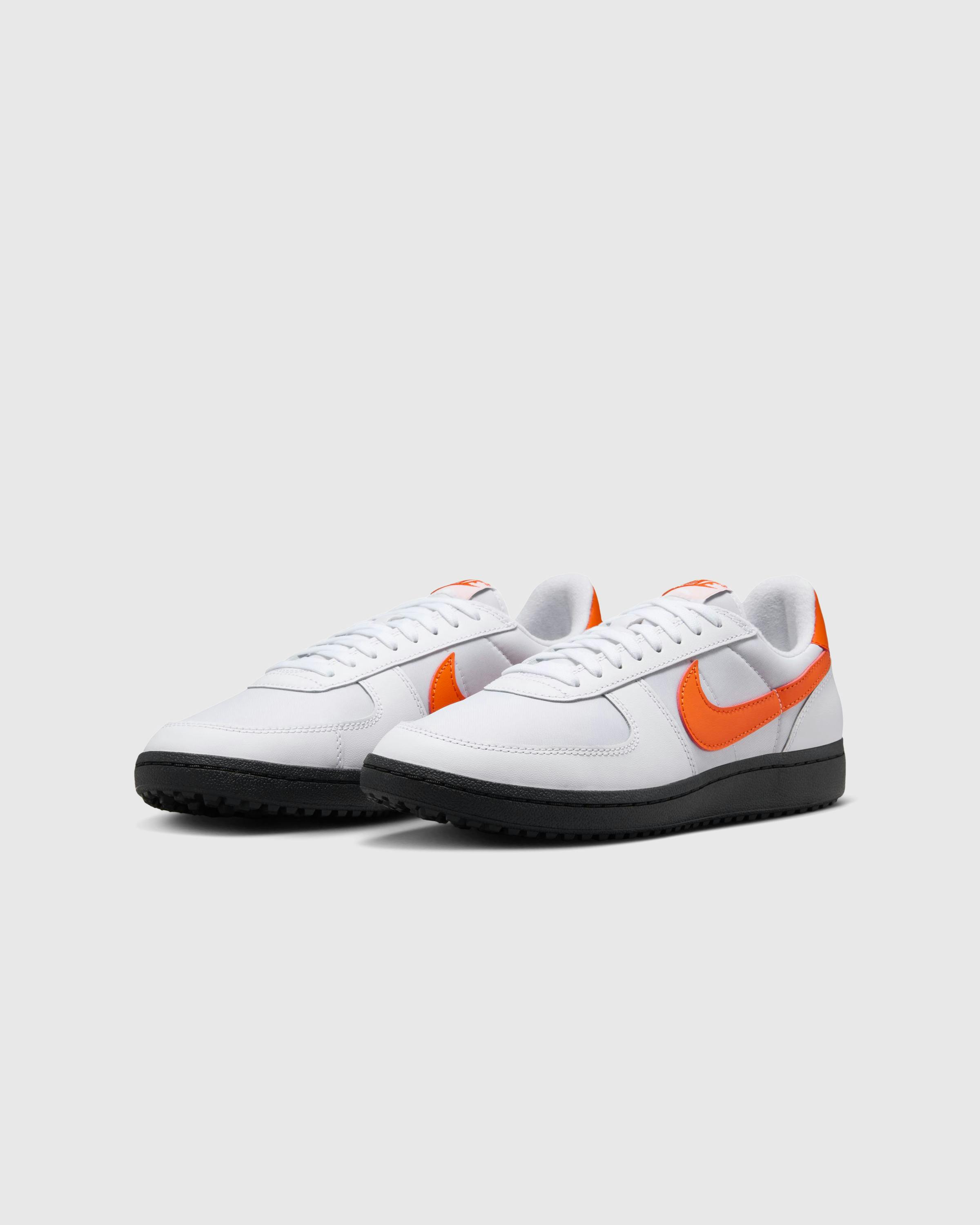 Nike – ISPA Field General '82 SP White/Orange Blaze-Black - Low Top Sneakers - Orange - Image 3