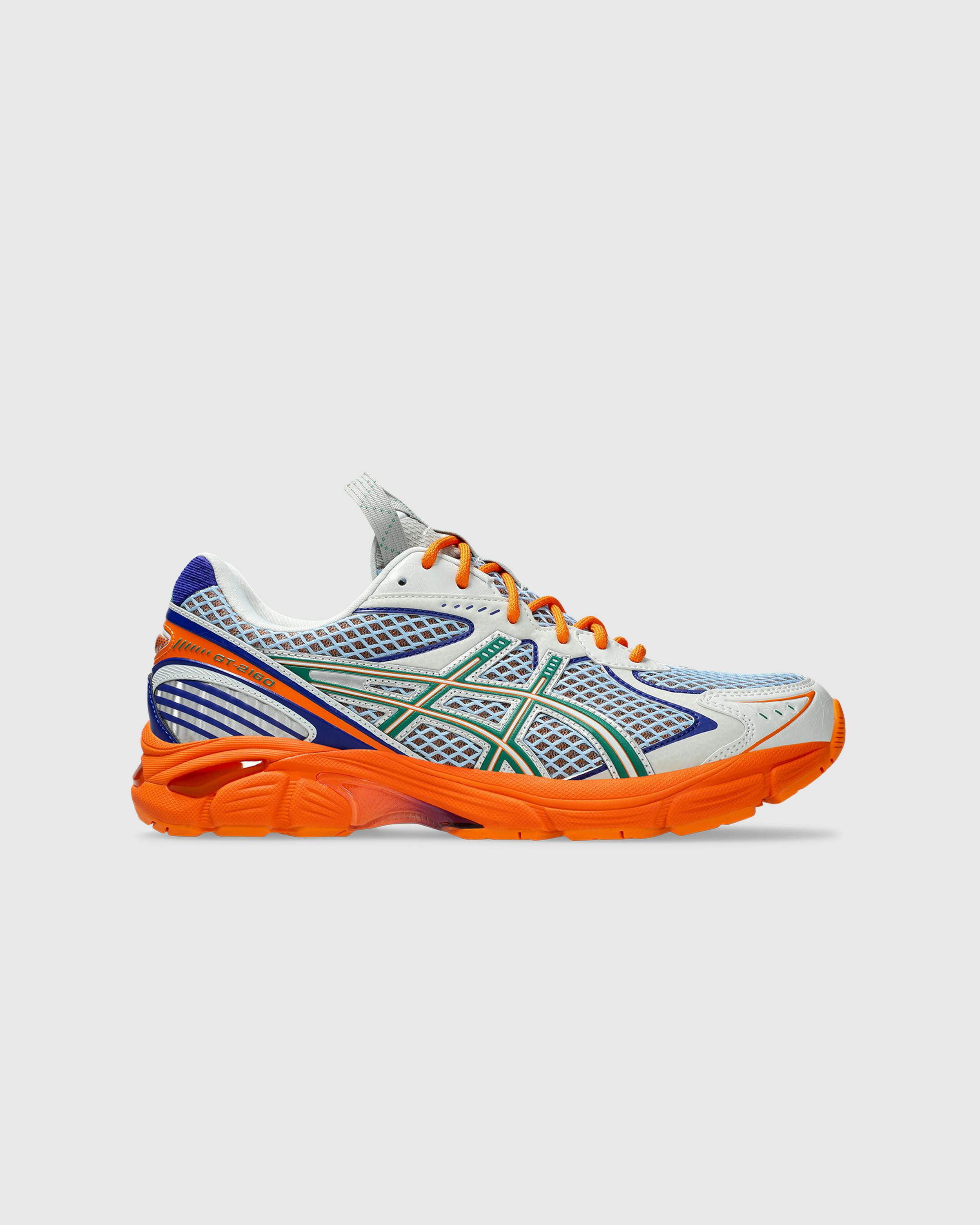 asics – UB7-S GT-2160 Lava Orange/Jasper Green - Low Top Sneakers - Orange - Image 1