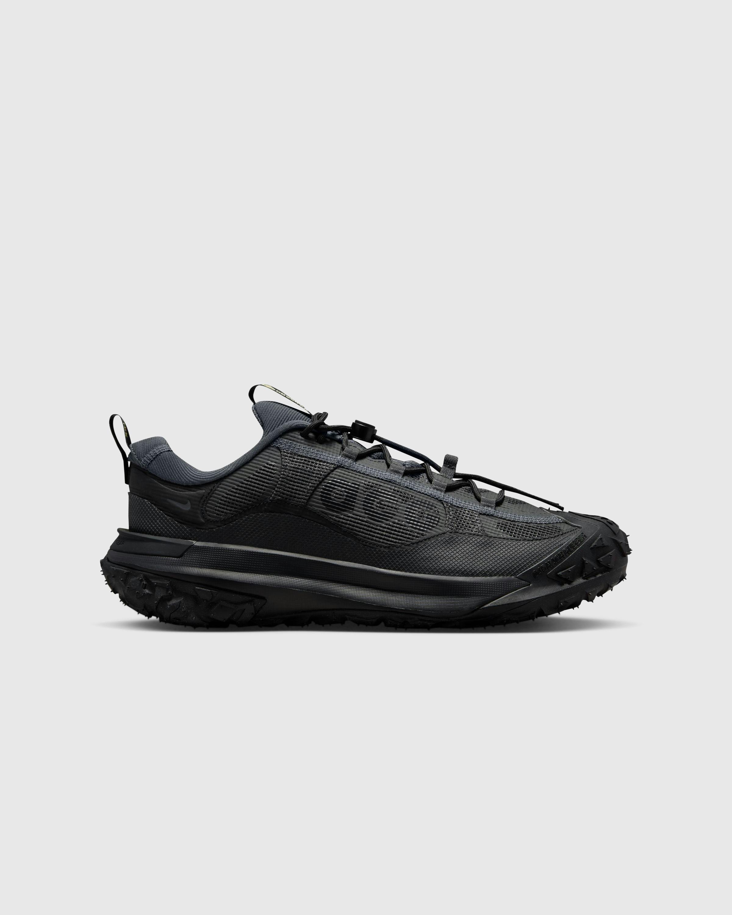 Nike – ACG Mountain Fly 2 Low GORE-TEX DK Smoke Grey/Black-Black-Anthracite - Low Top Sneakers - Grey - Image 1