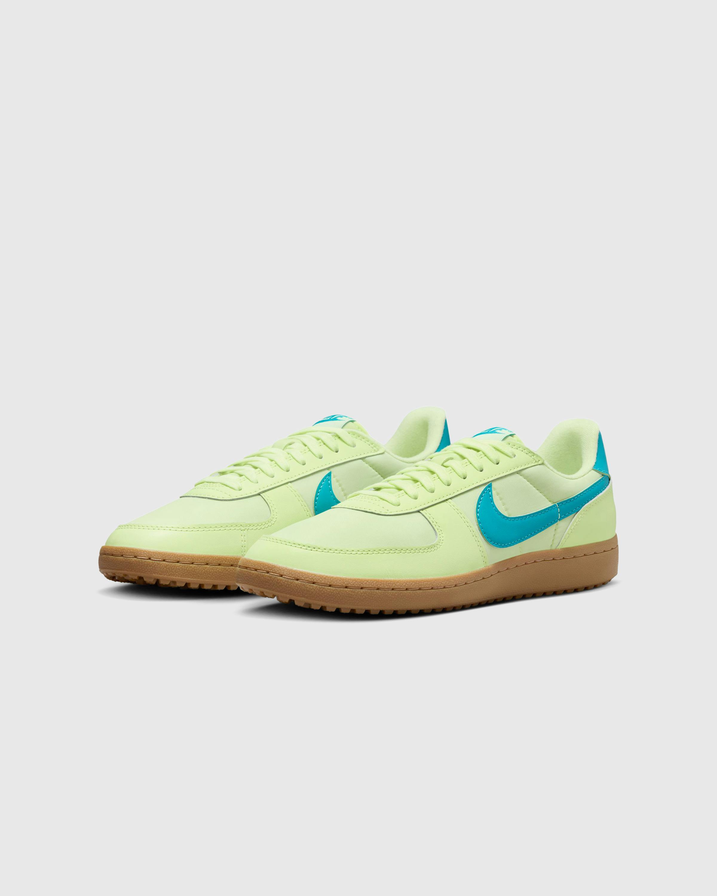 Nike – ISPA Field General '82 SP Barely Volt/Dusty Cactus/Gum Light Brown - Low Top Sneakers - Green - Image 3