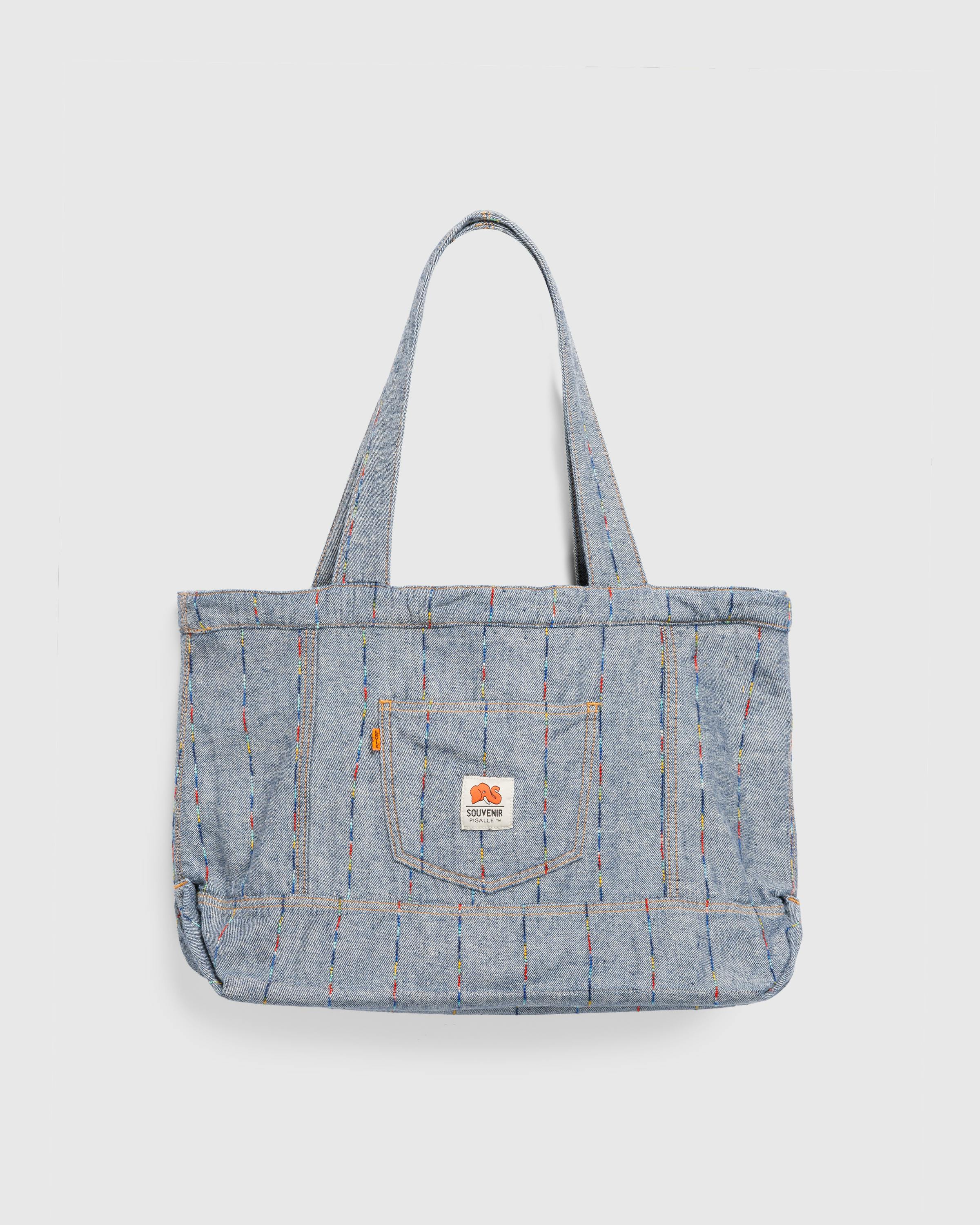 Levi's x Pigalle – X PIGALLE TOTE PIGALLE MALLARD BLUE - Tote Bags - Blue - Image 1