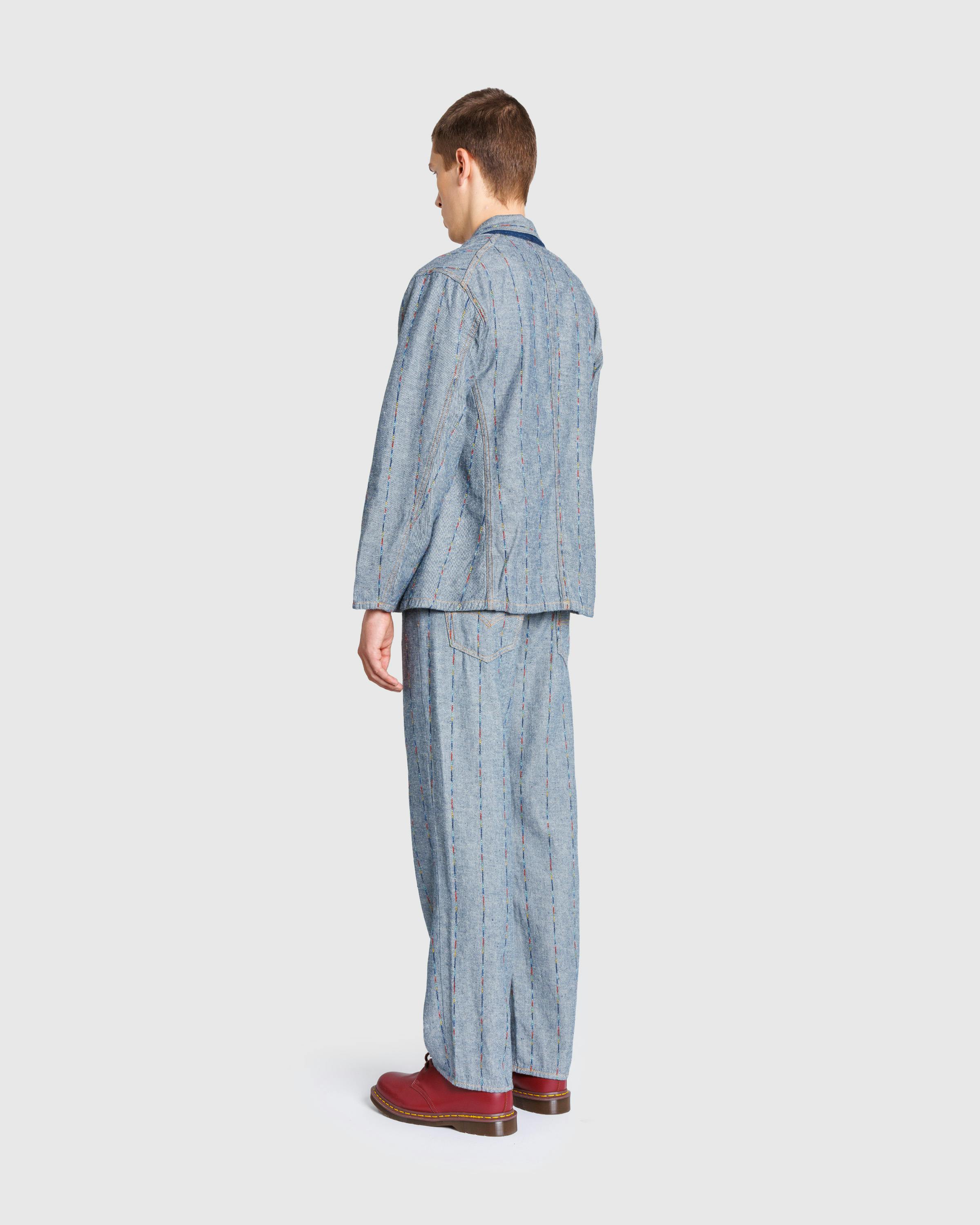 Levi's x Pigalle – LSE 1920'S SUNSET COAT PIGALLE MALLARD BLUE - Trench Coats - Blue - Image 6