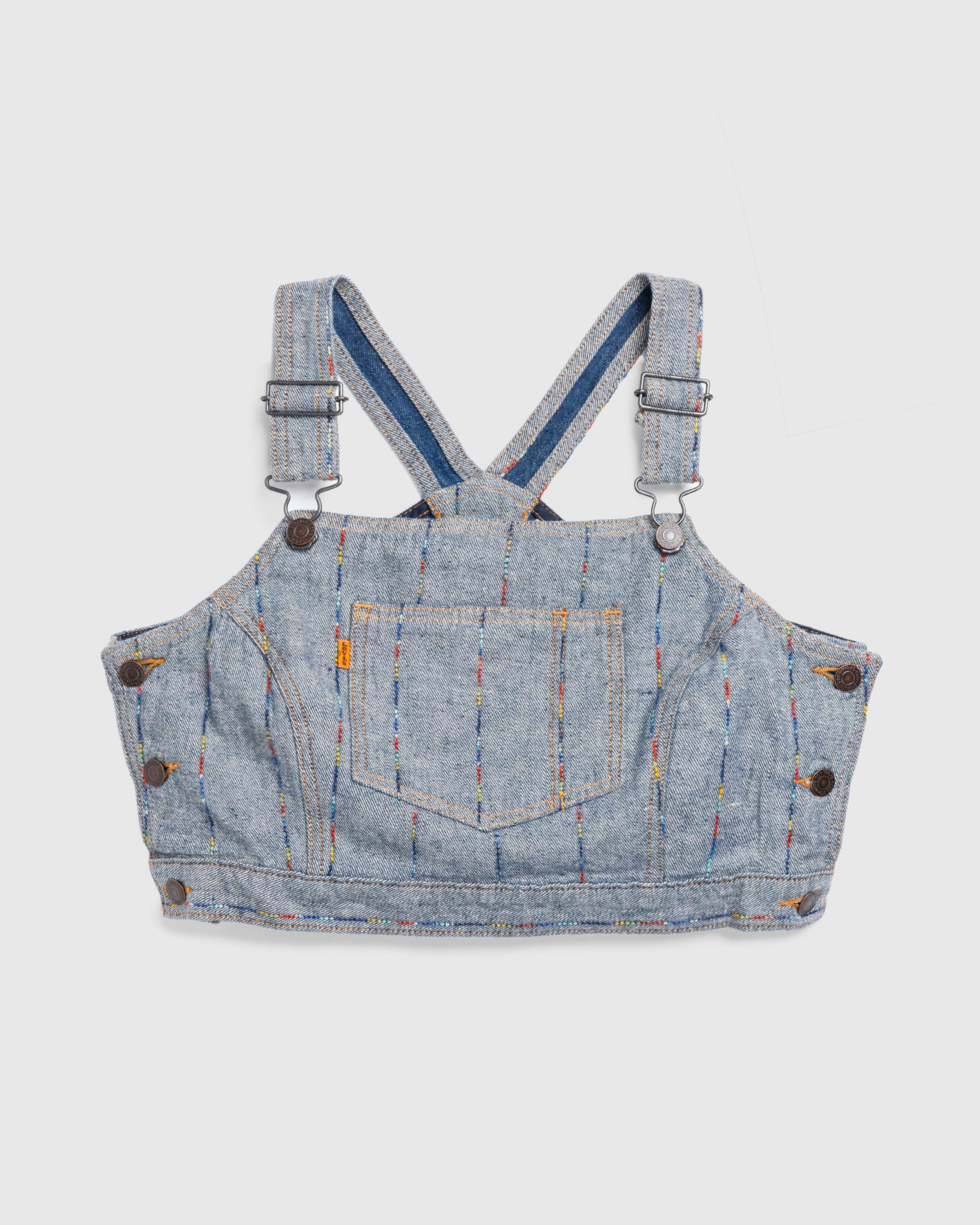 Levi's x Pigalle – LSE SHELLSEA OVERALL TOP PIGALLE MALLARD BLUE - Tank Tops - Blue - Image 1