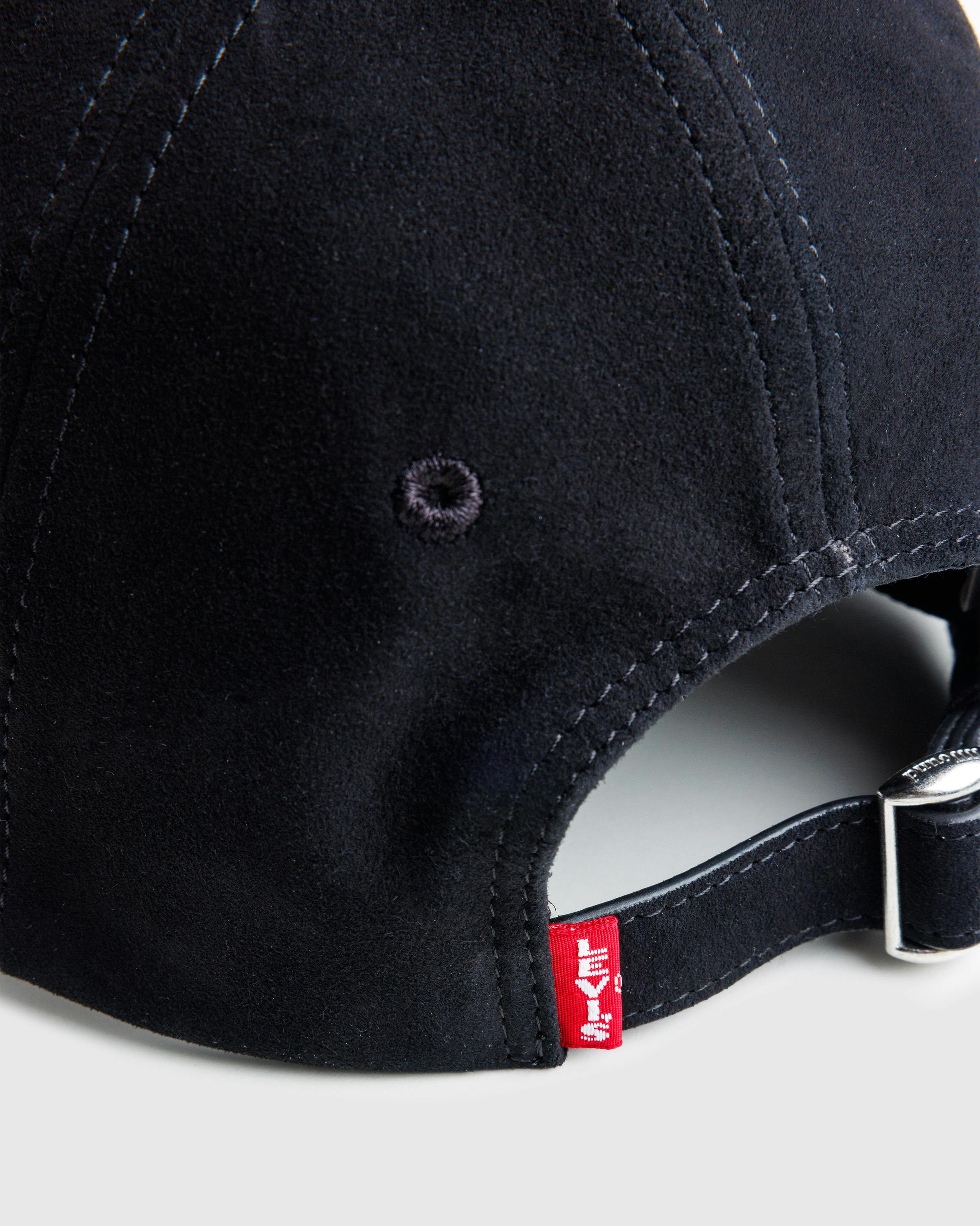 Levi's x JJJJound – SUEDE CAP BLACK - Caps - Black - Image 7