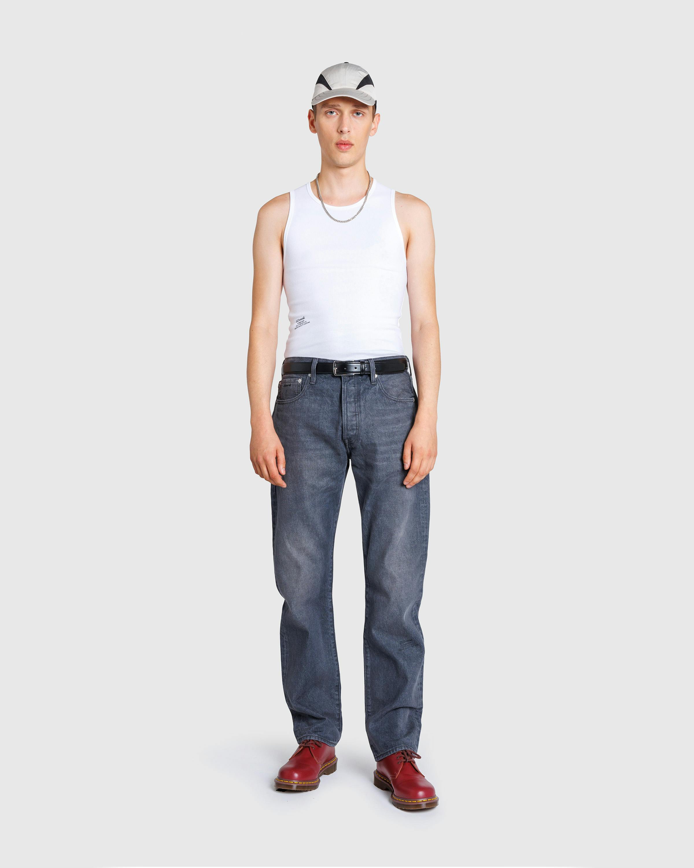 Levi's x JJJJound – TANK BRIGHT WHITE - Tank Tops - White - Image 3