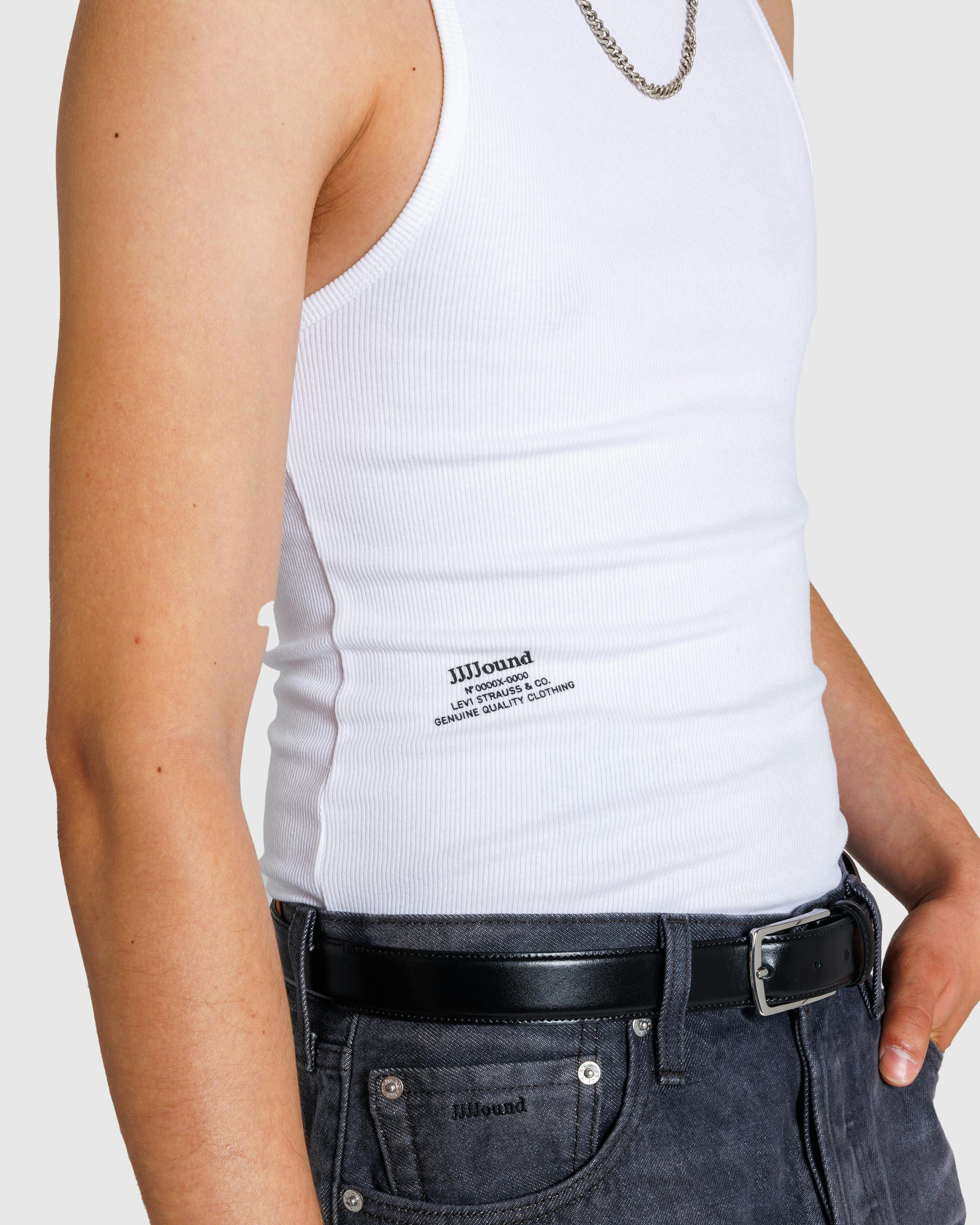 Levi's x JJJJound – TANK BRIGHT WHITE - Tank Tops - White - Image 7