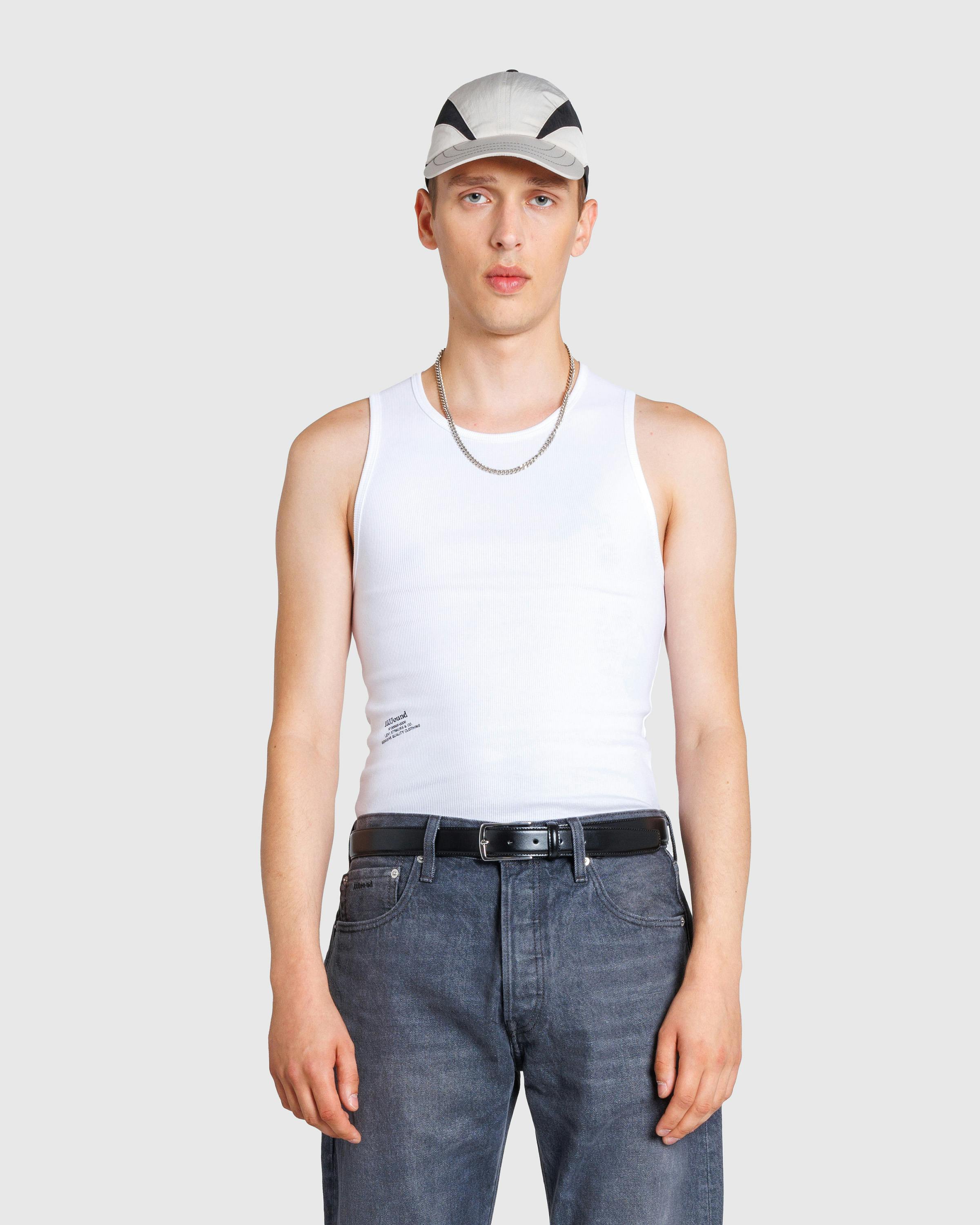 Levi's x JJJJound – TANK BRIGHT WHITE - Tank Tops - White - Image 2